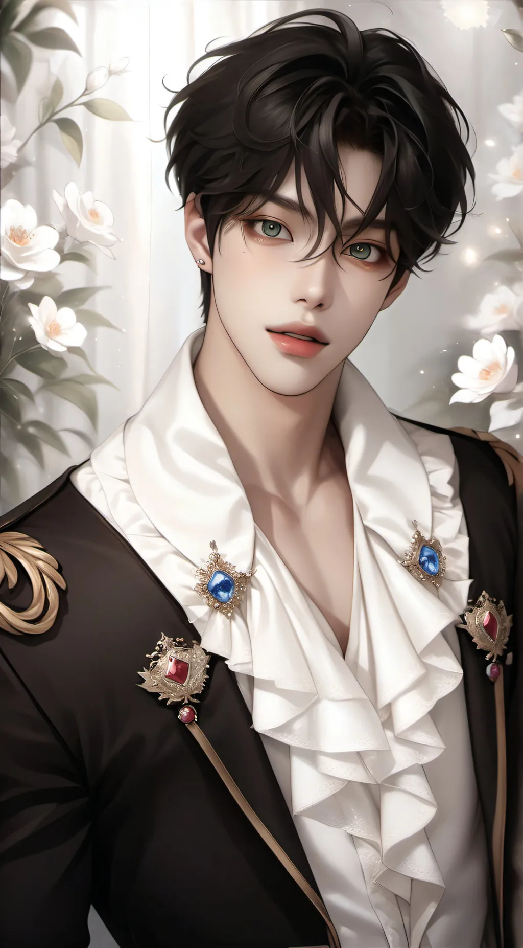 ai character: Evander Chen background