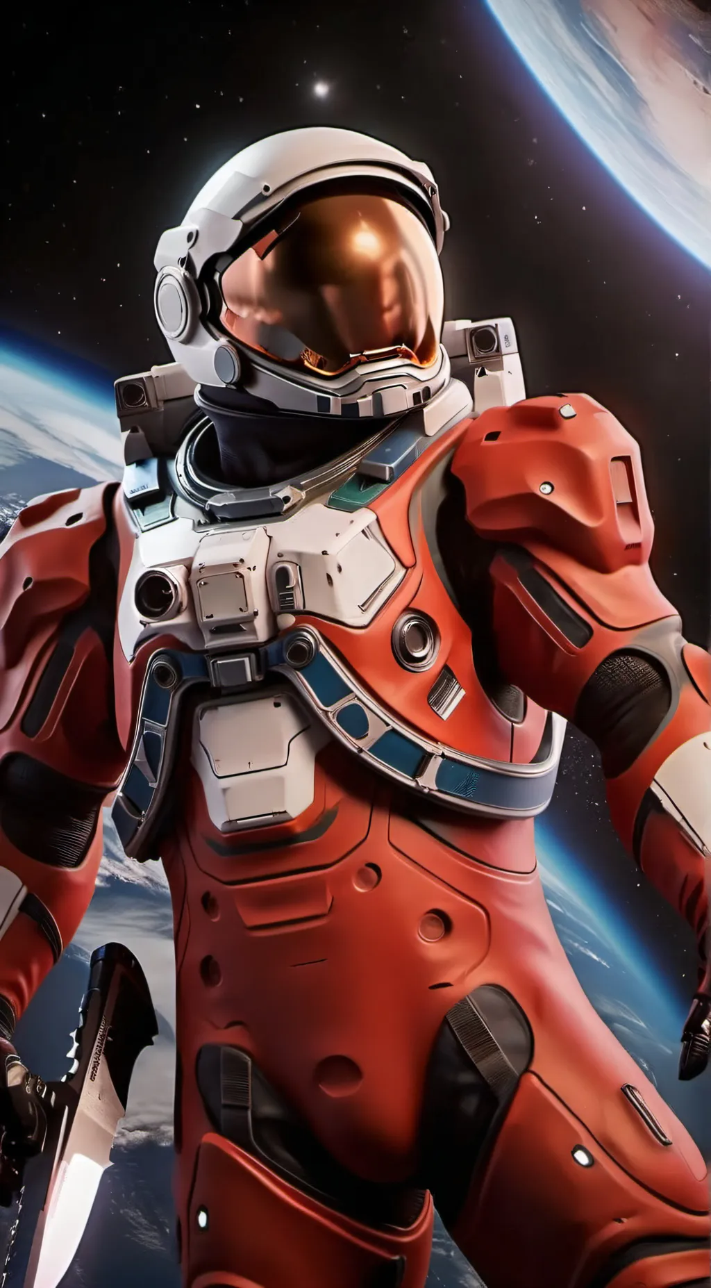ai character: Red Imposter background