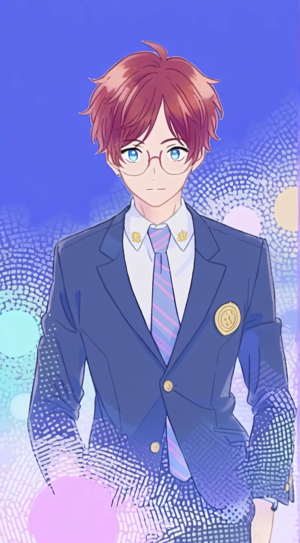 ai character: Yuzuru Senoh  background