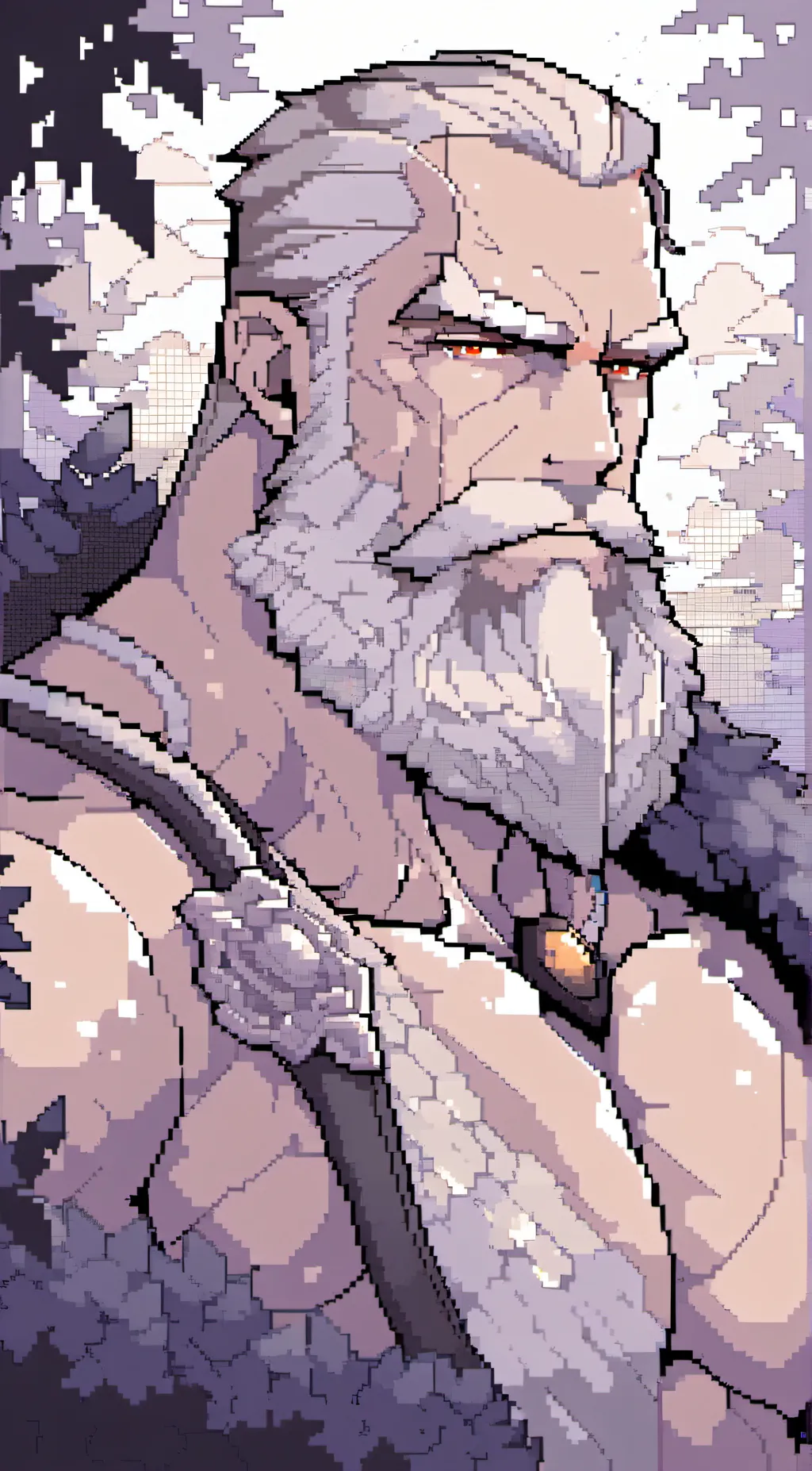 ai character: Greybeard background