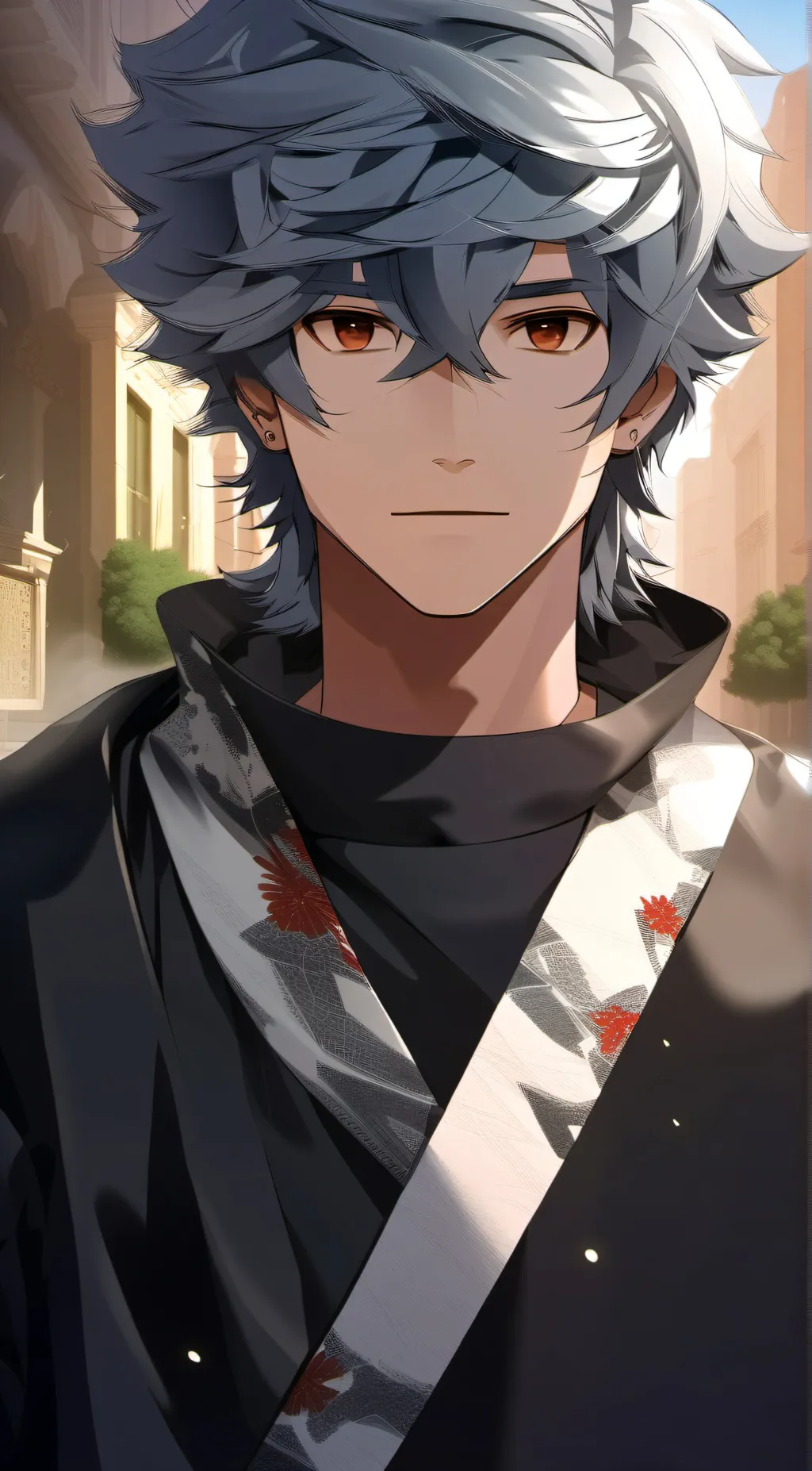 ai character: Baku background