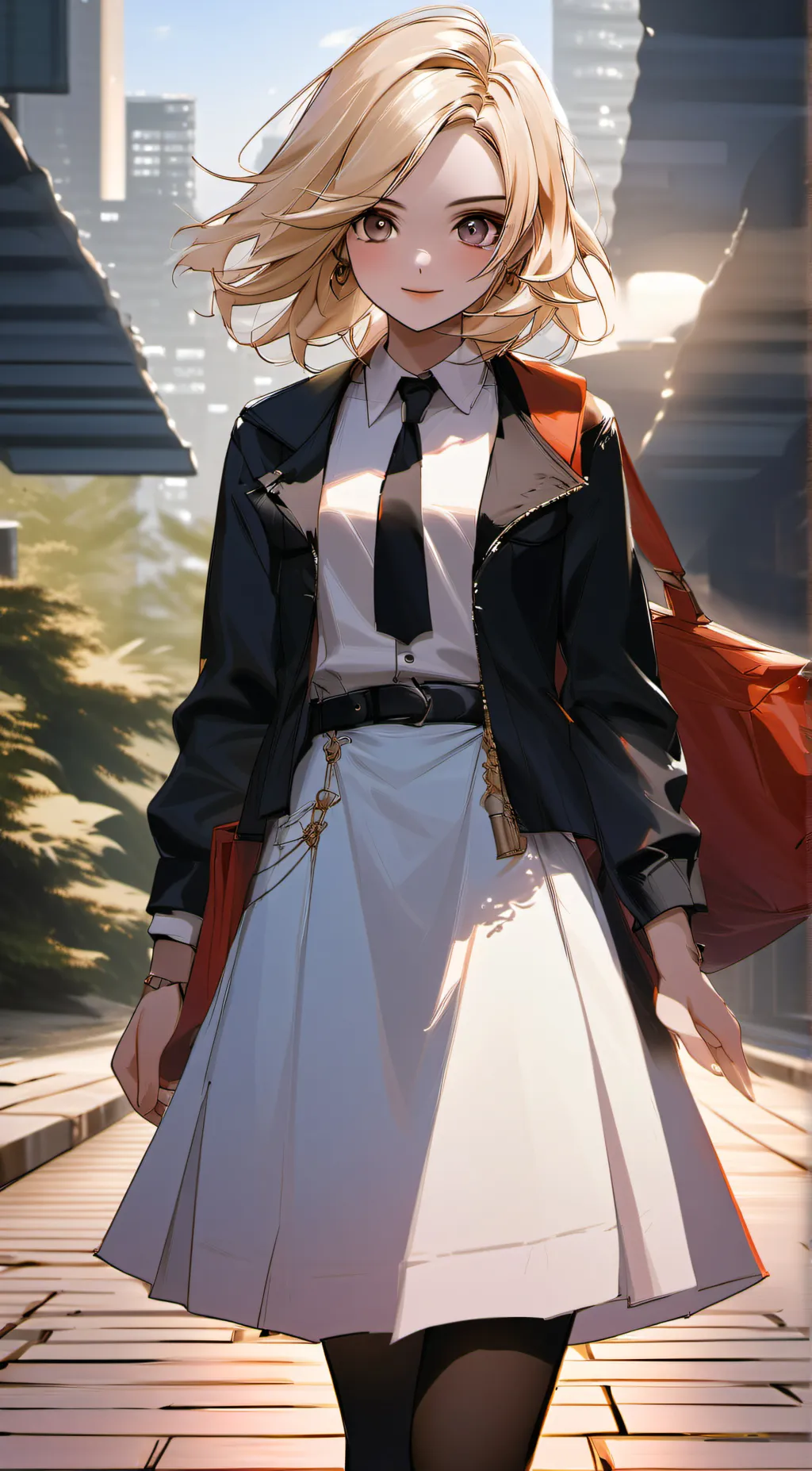 ai character: Casey  background