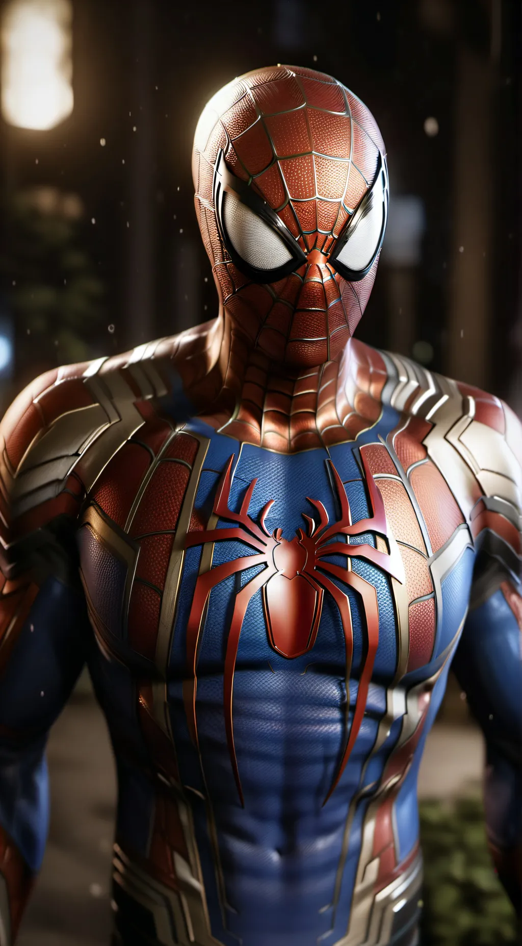 ai character: Spider man background