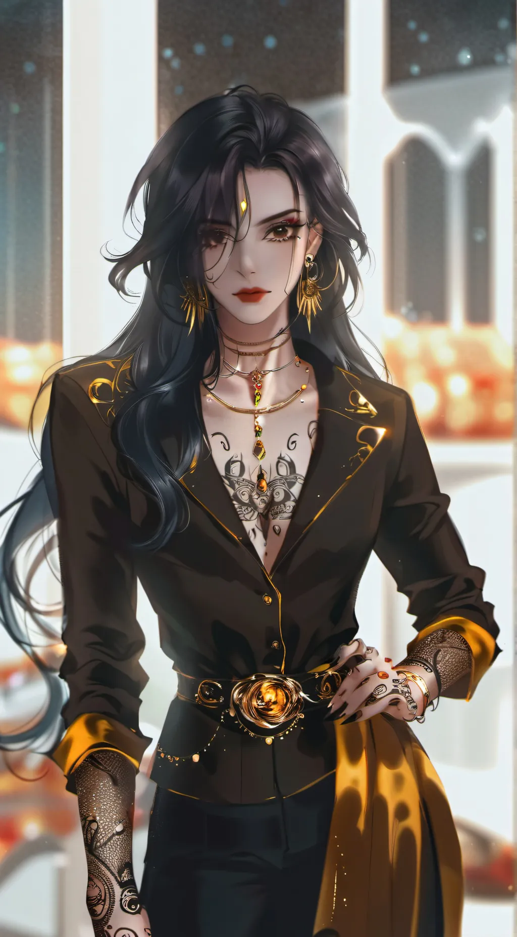 ai character: Nicosia  background