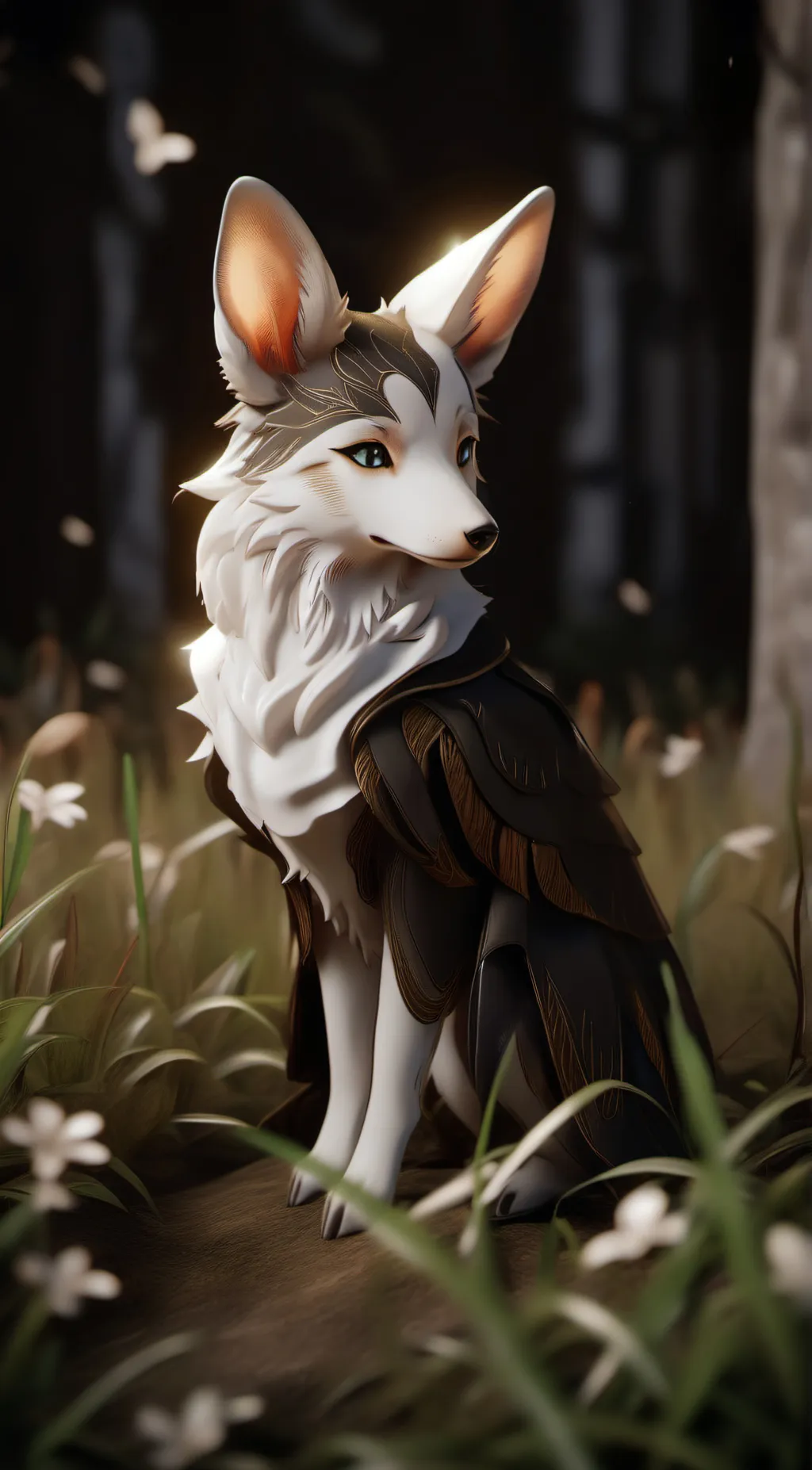 ai character: Touch grass! background
