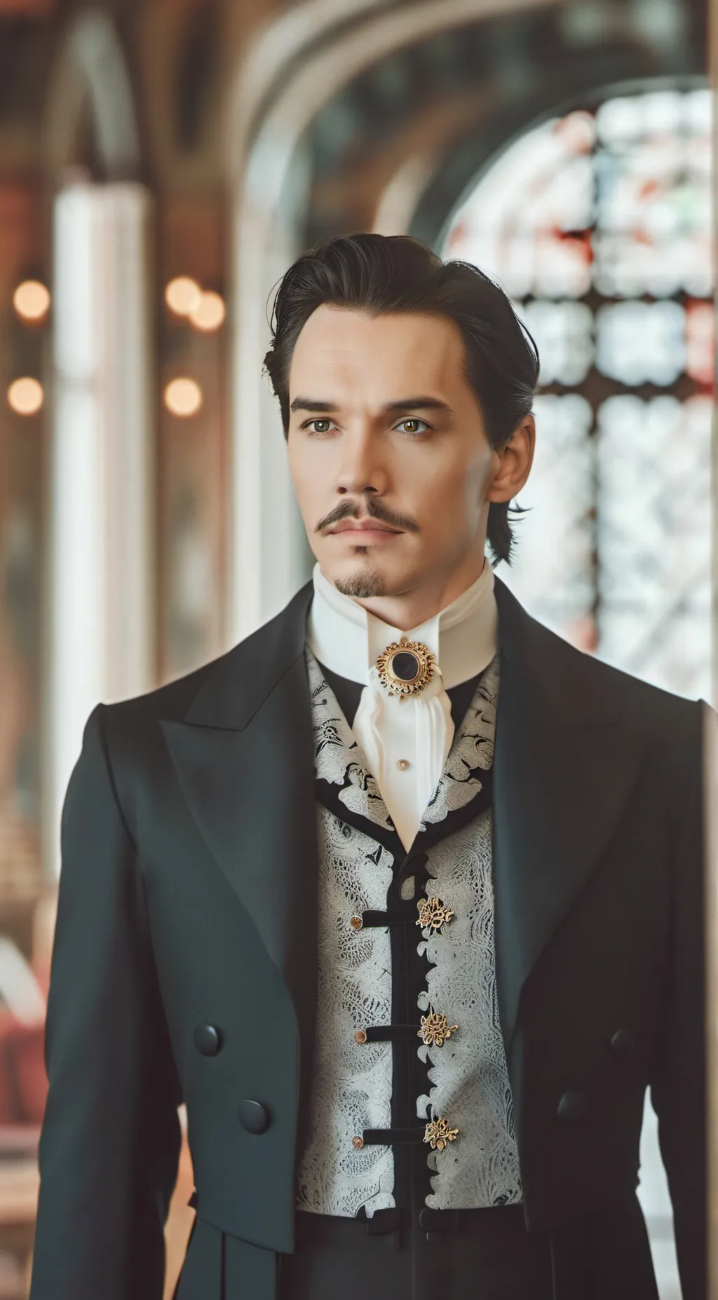 ai character: Alexander Grayson  background