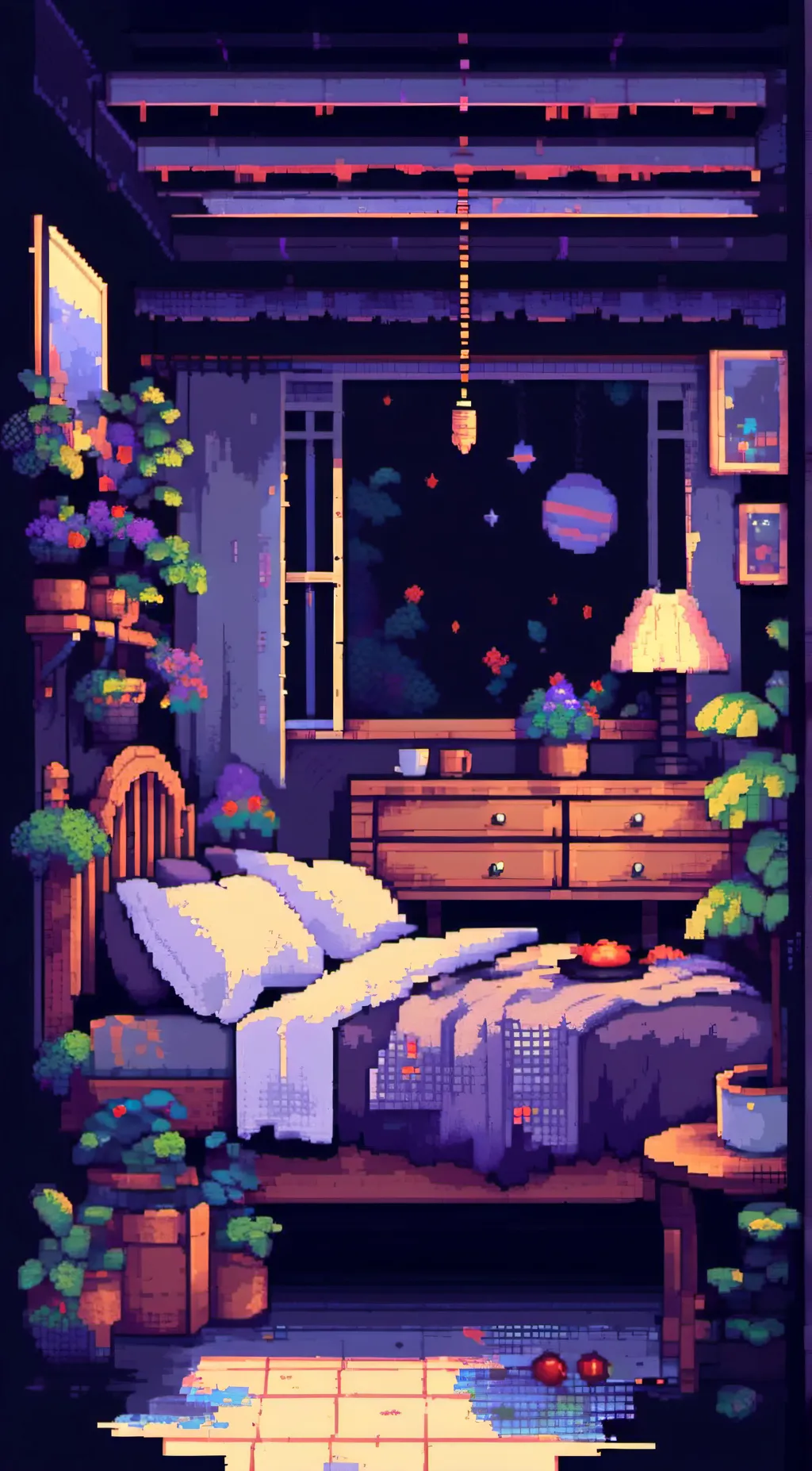 ai character: Mha sleepover background