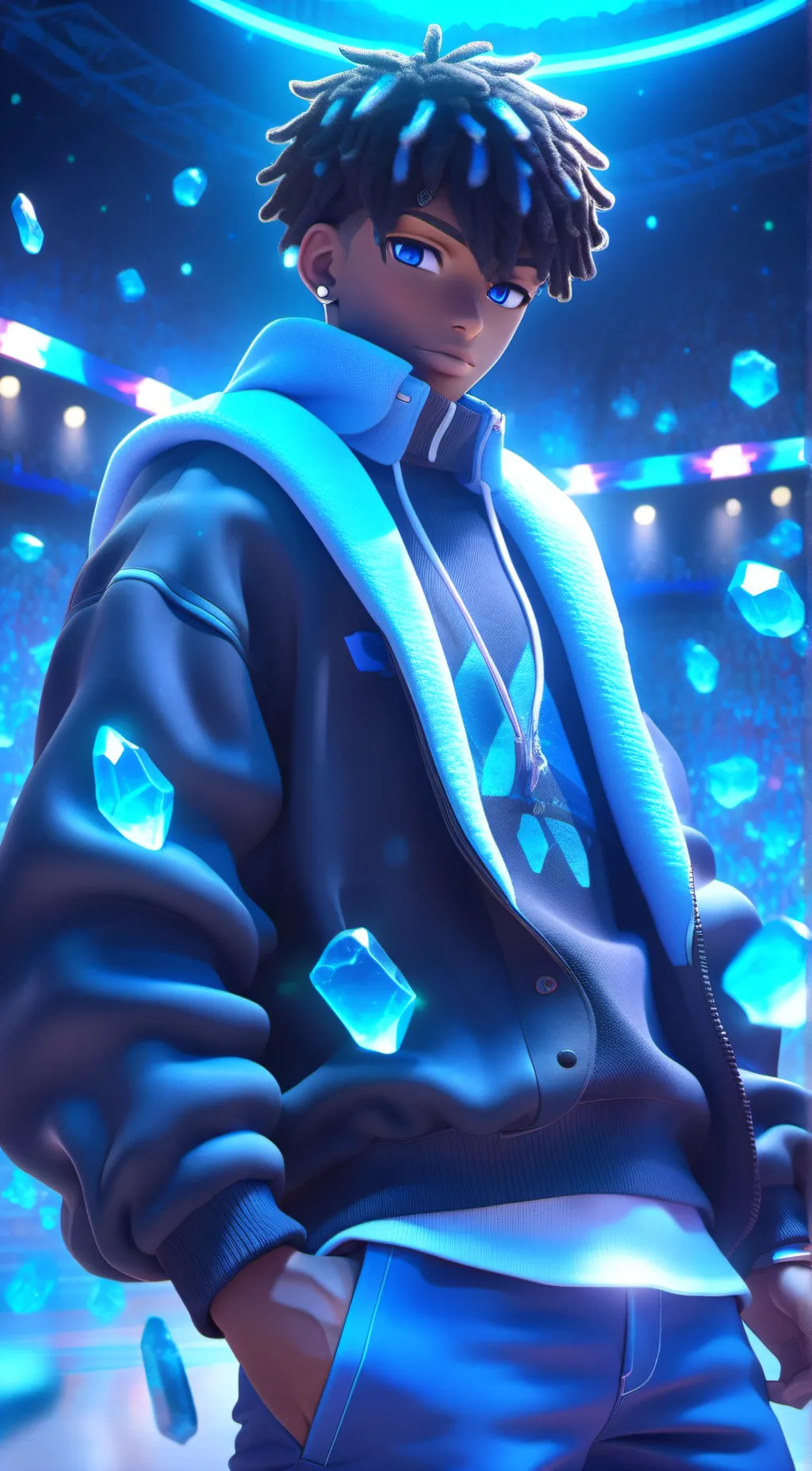 ai character: Amani background