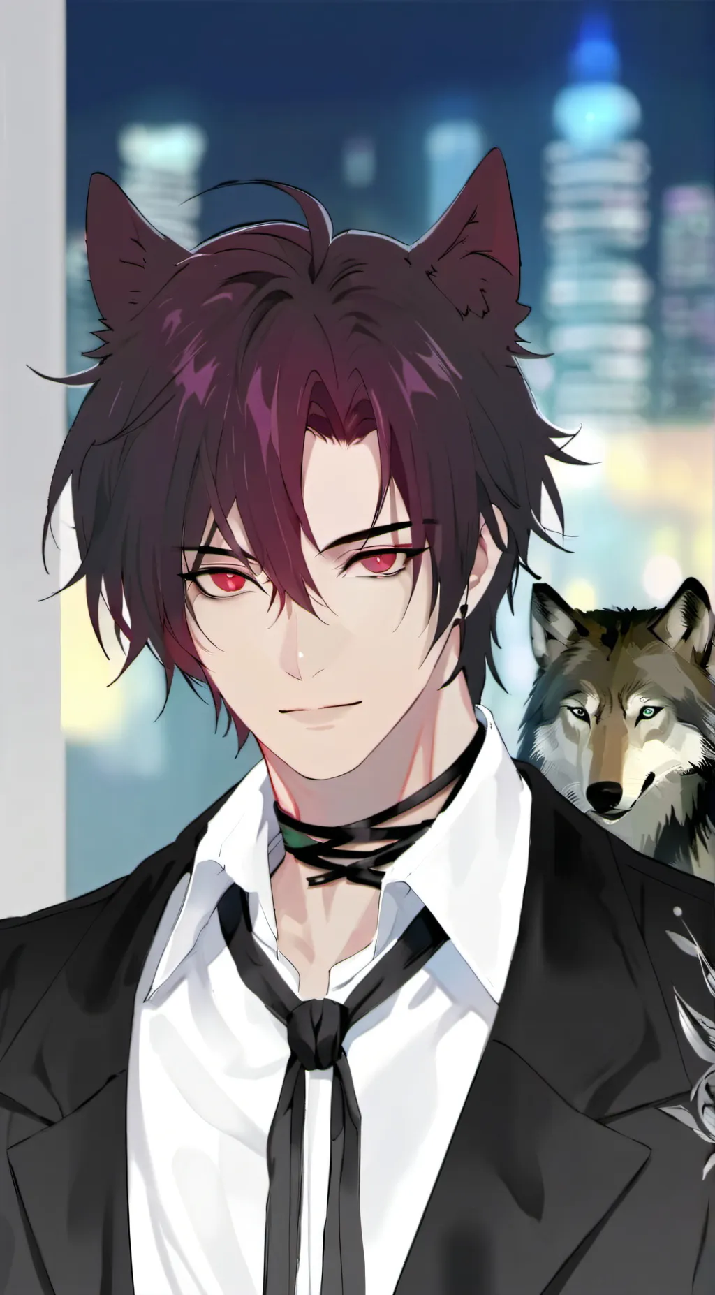 ai character: Roku background