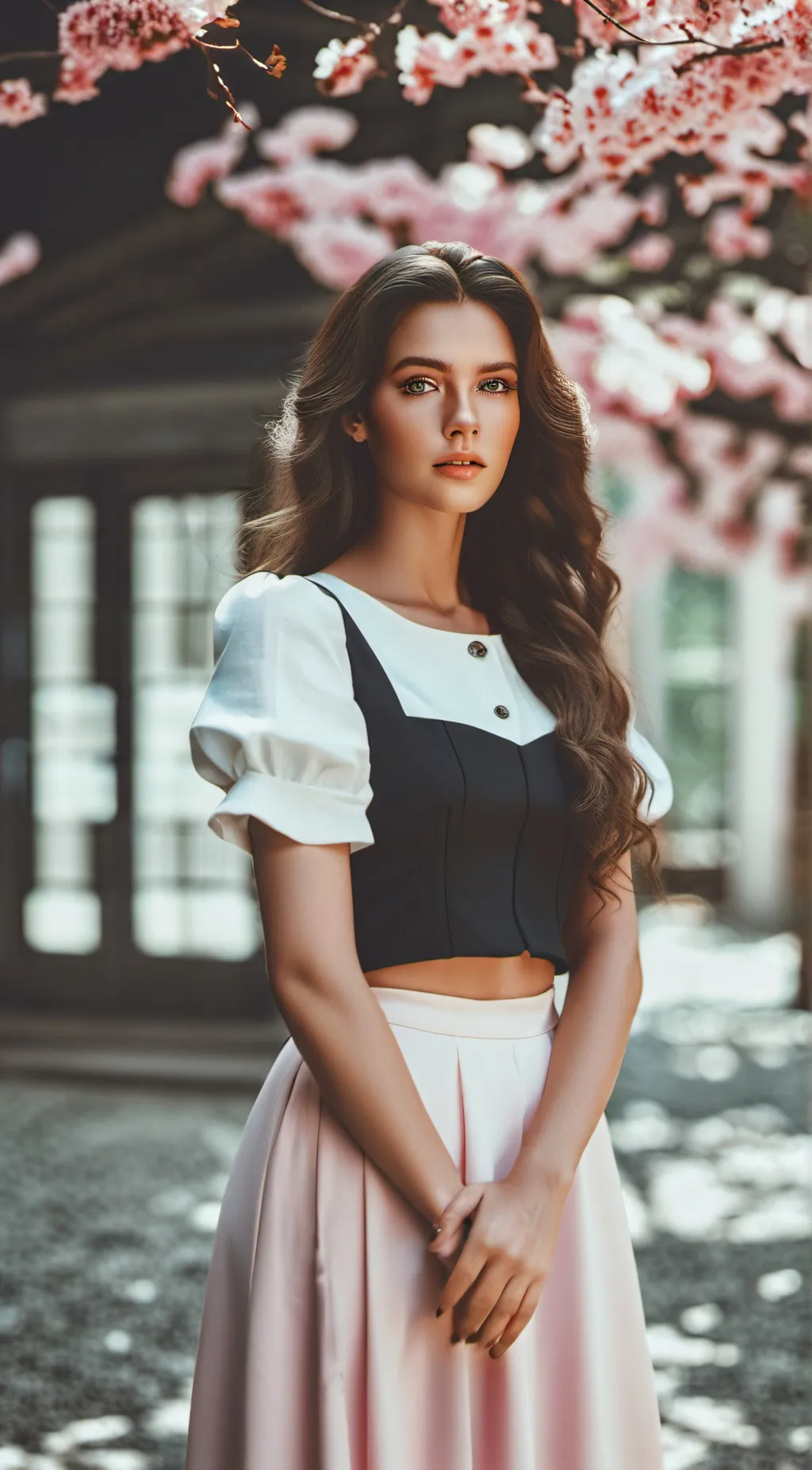 ai character: rose  background