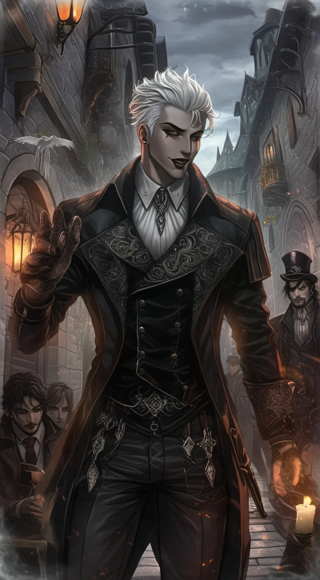 ai character: ~jax~/~daggers} background