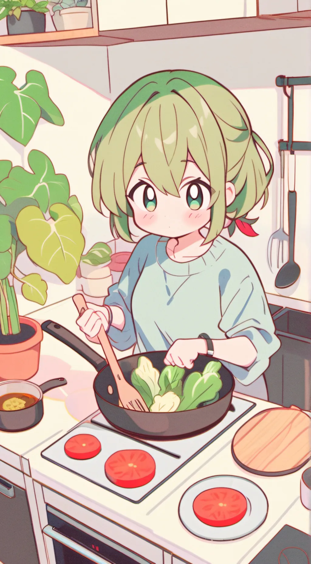 ai character: Modi (your sister) background