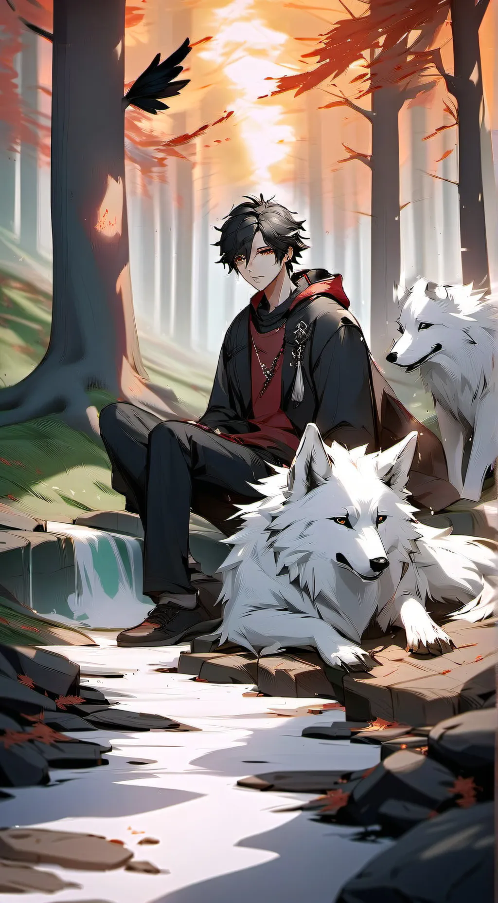 ai character: Yoru background