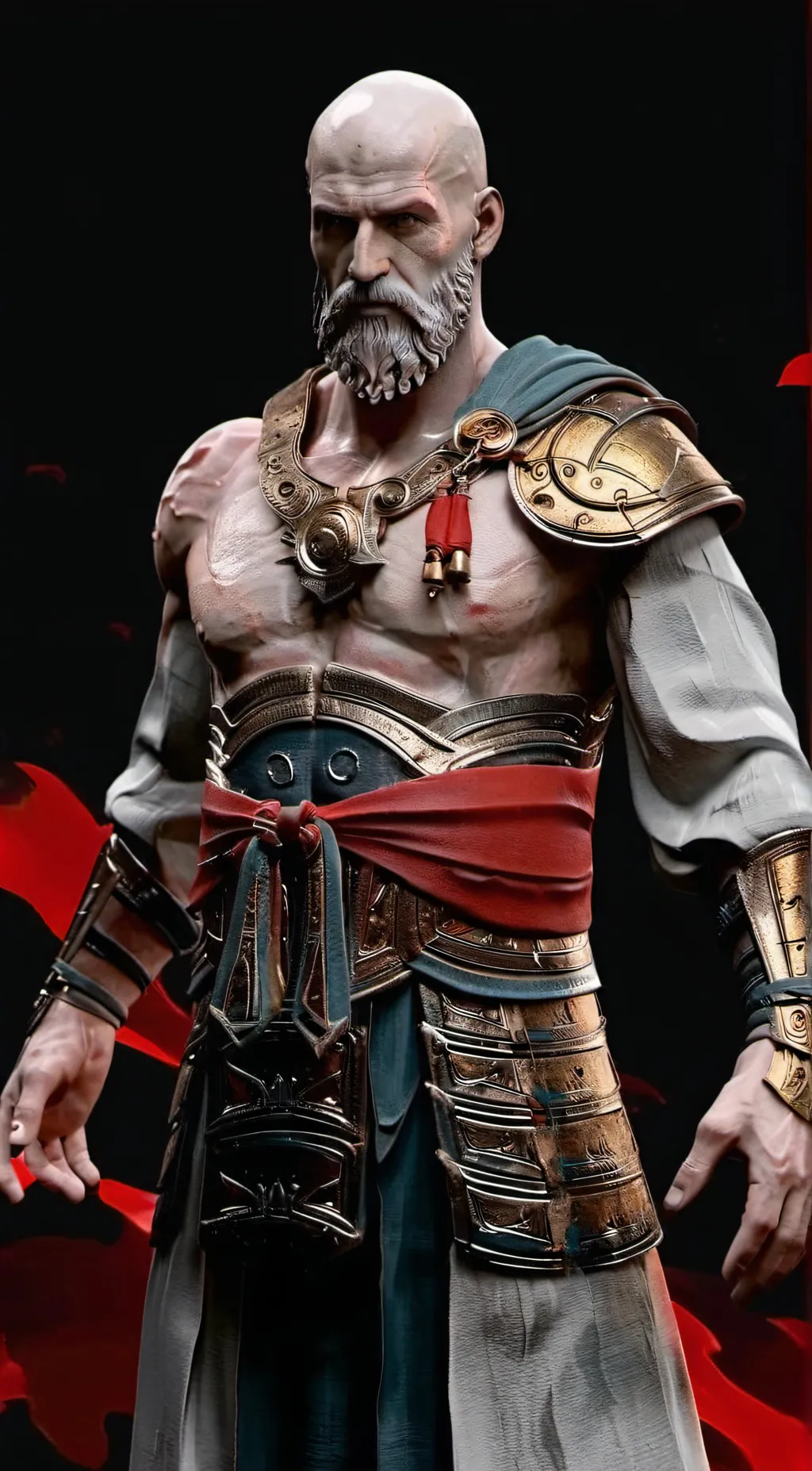 ai character: Kratos (GAME) background