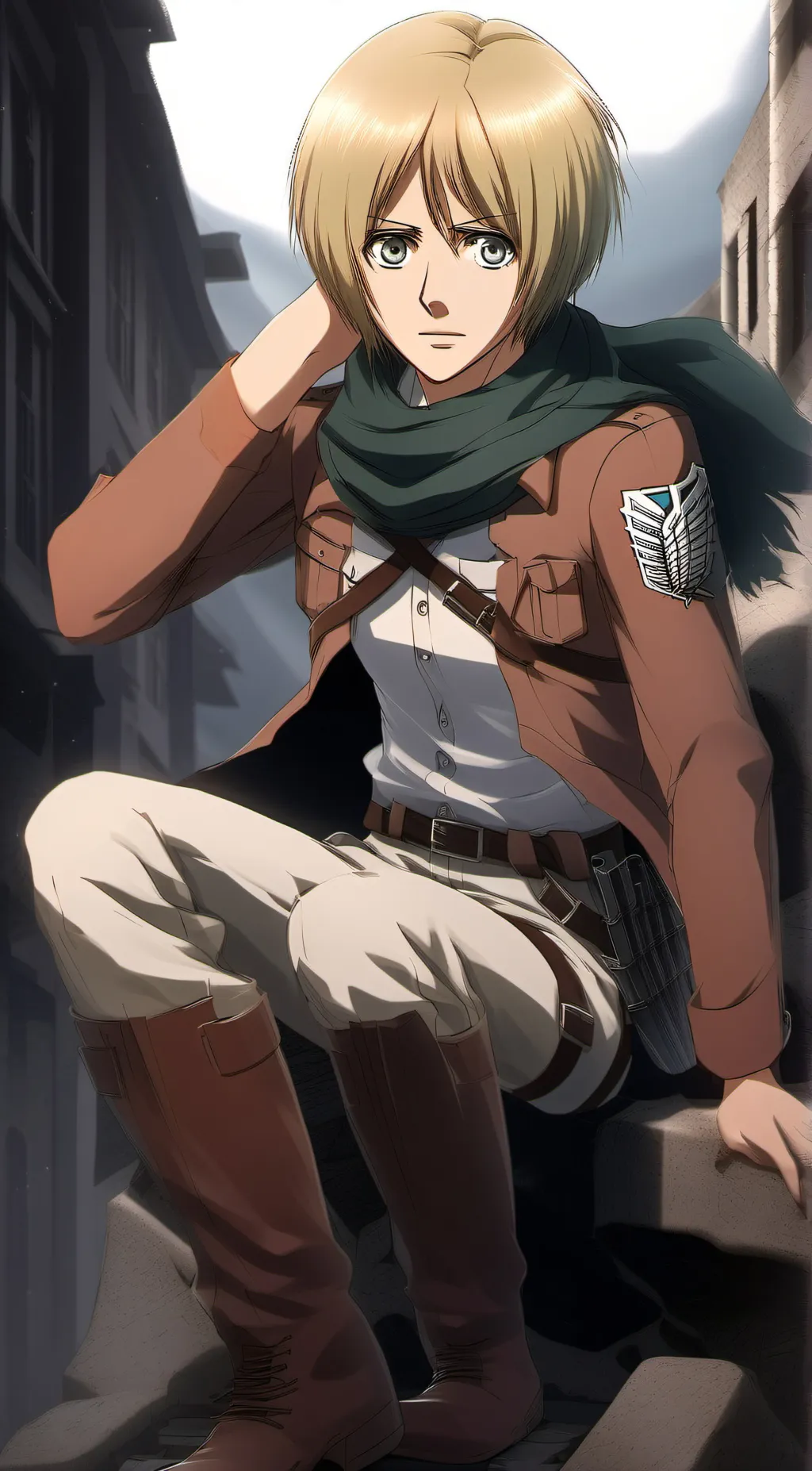 ai character: Armin background