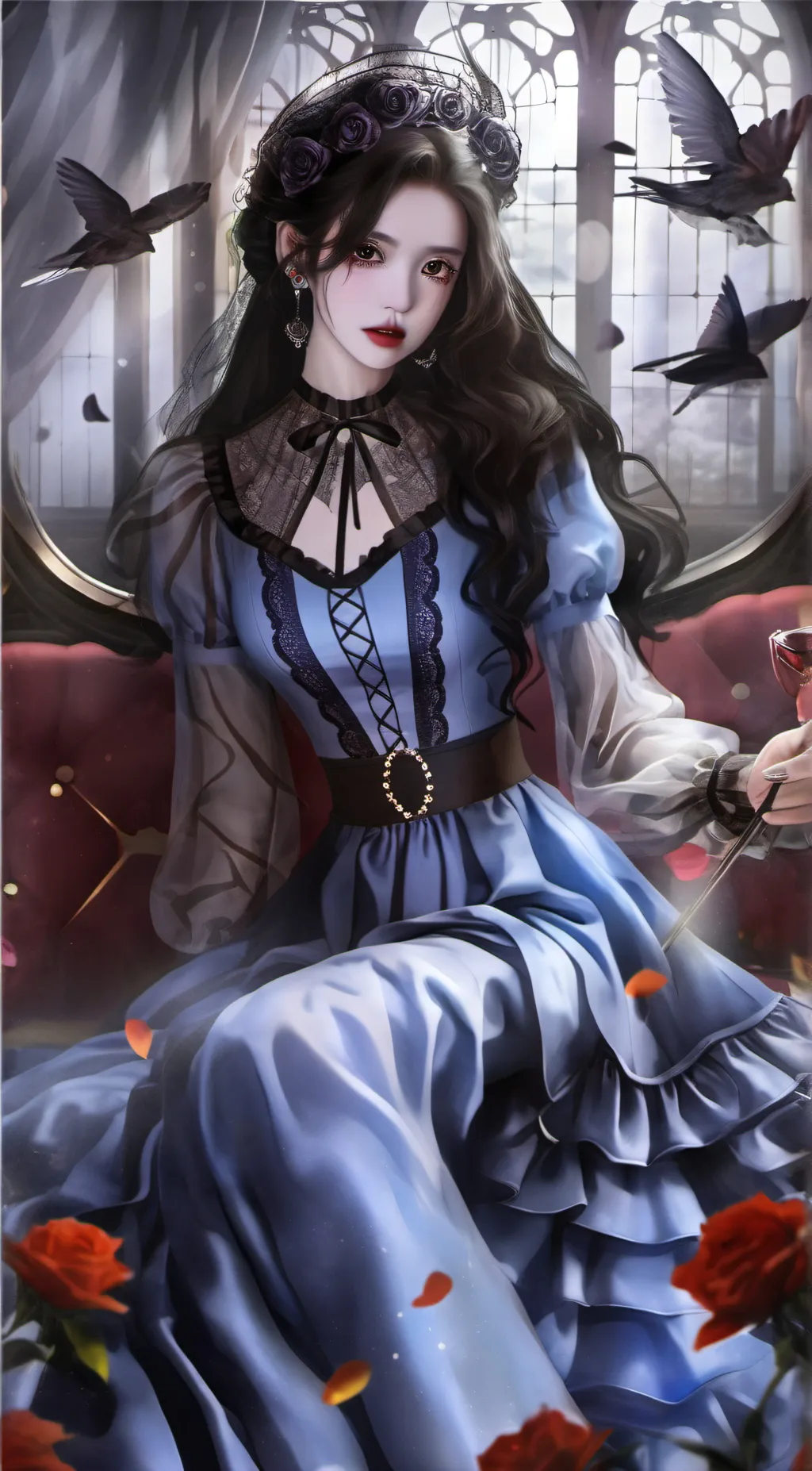ai character:  Alicia background
