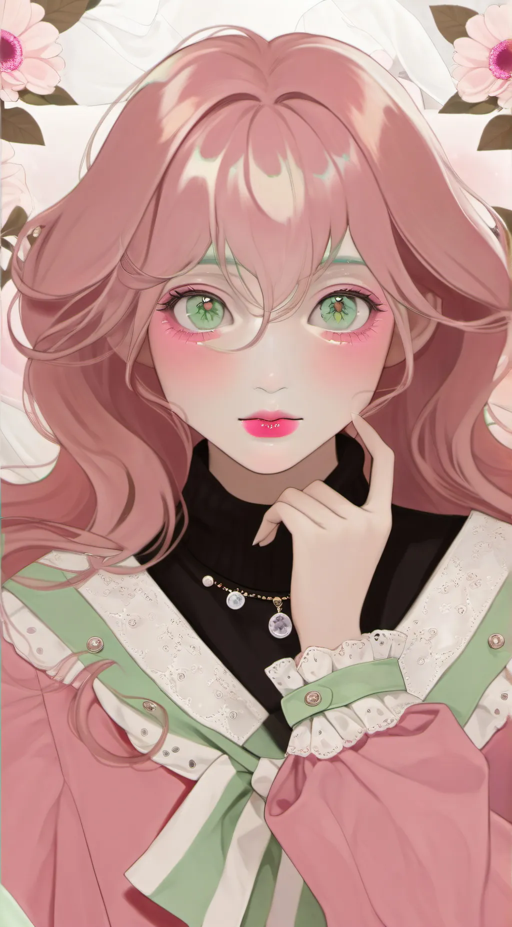 ai character: sapphire  background