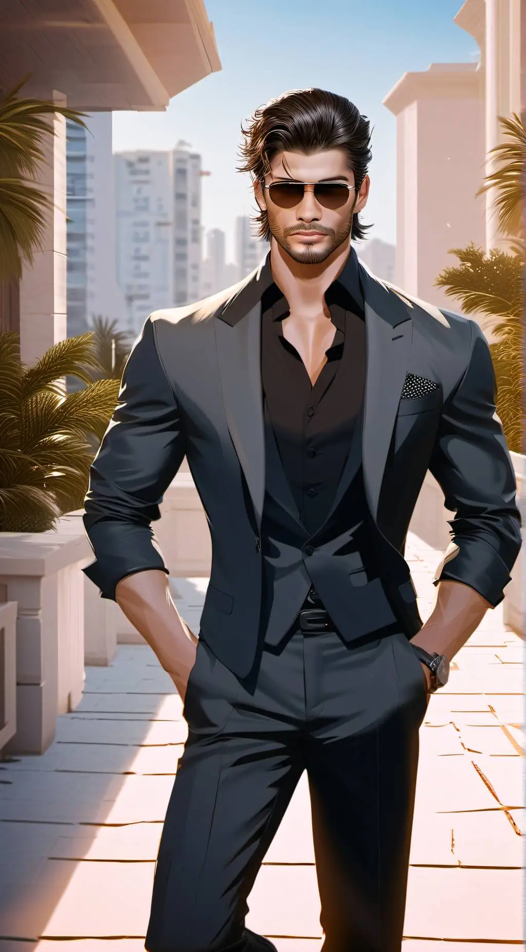 ai character: Zayn background