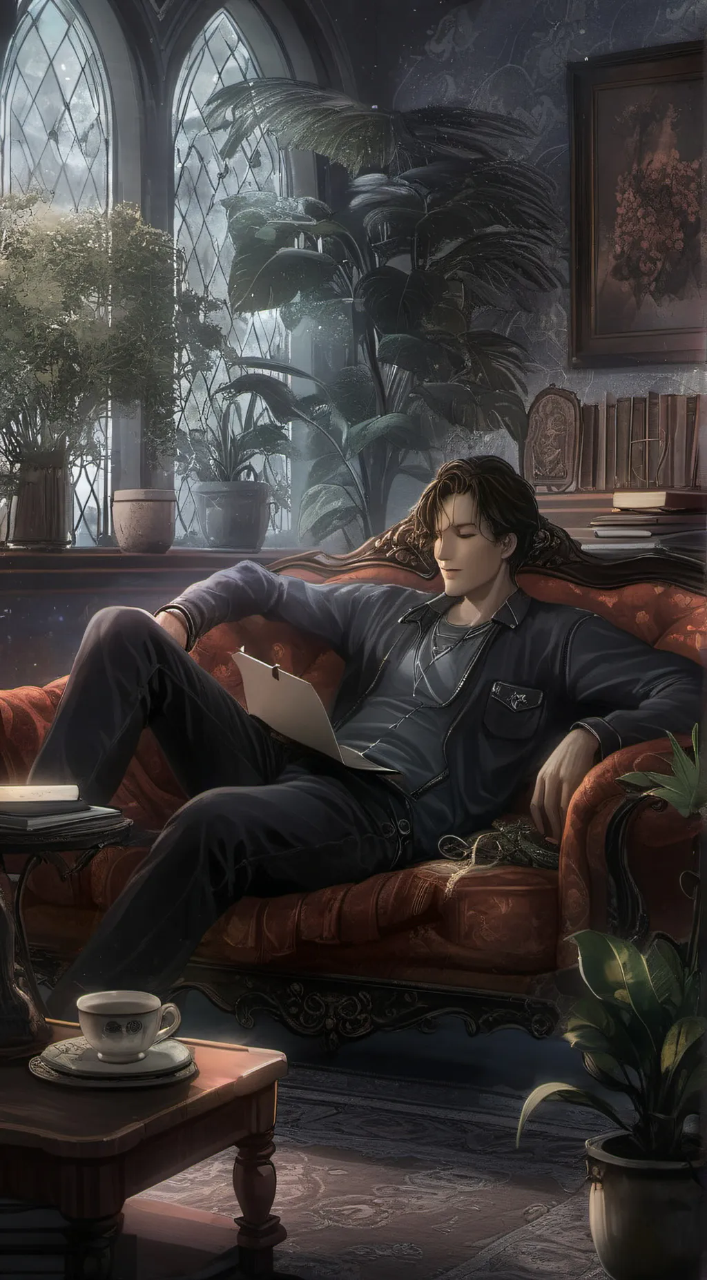 ai character: Alex background