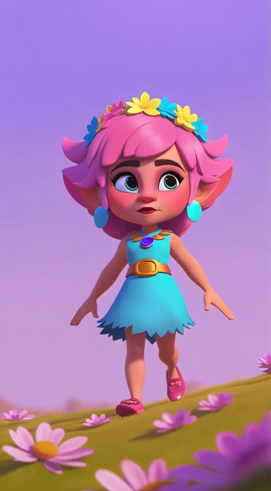 ai character: Mia background