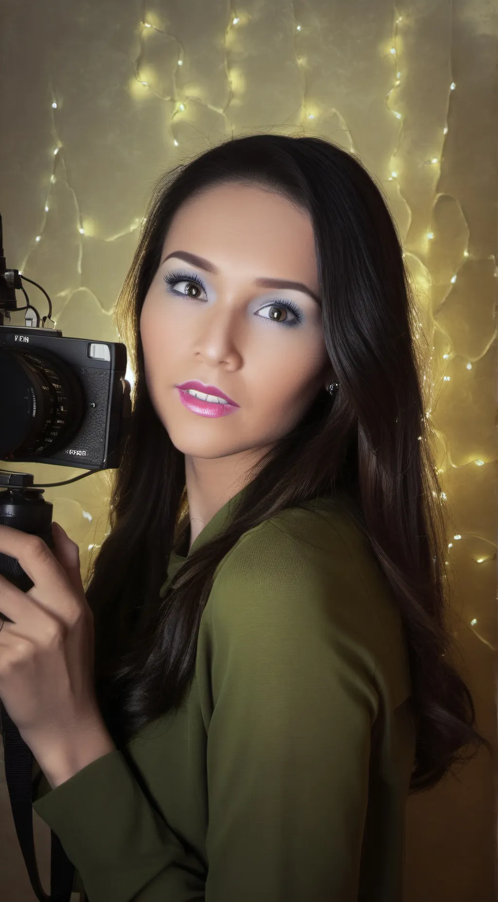 ai character: asmr glow  background