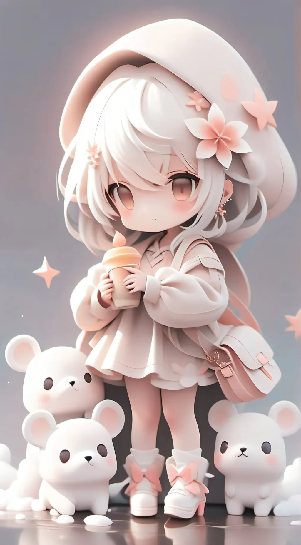 ai character: magica background