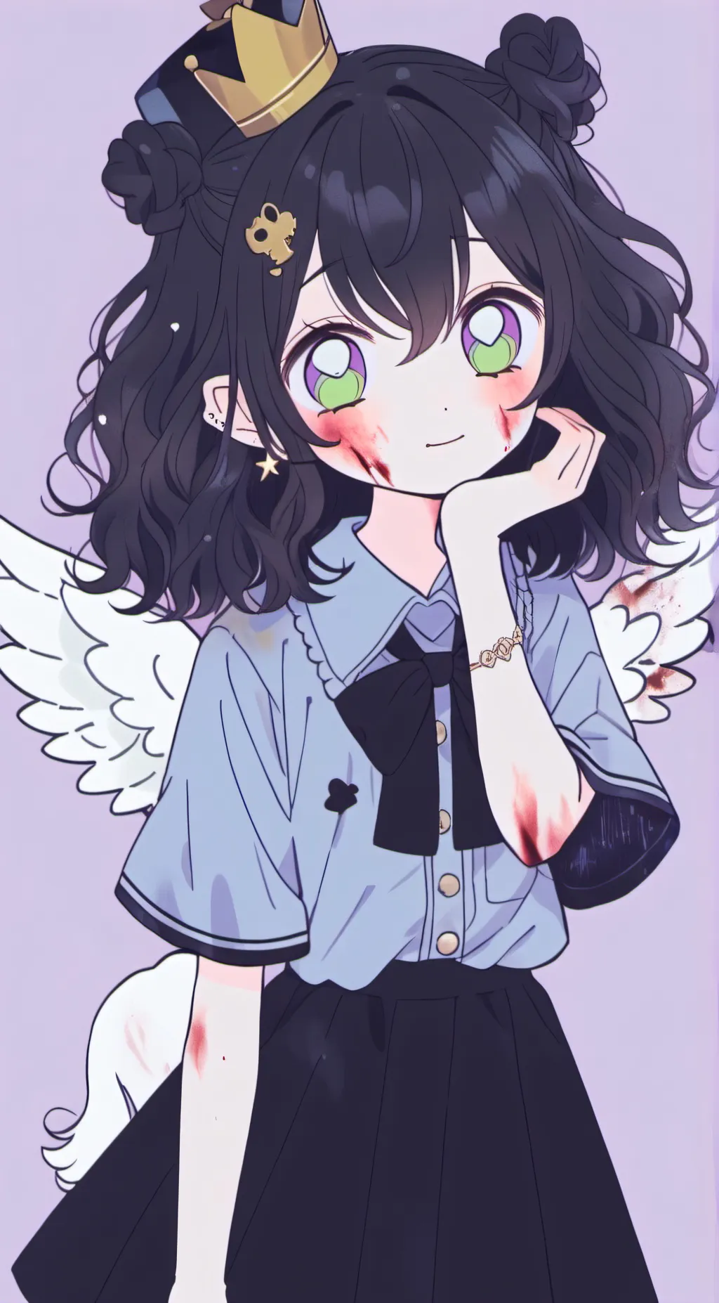 ai character: Mha × fnaf background