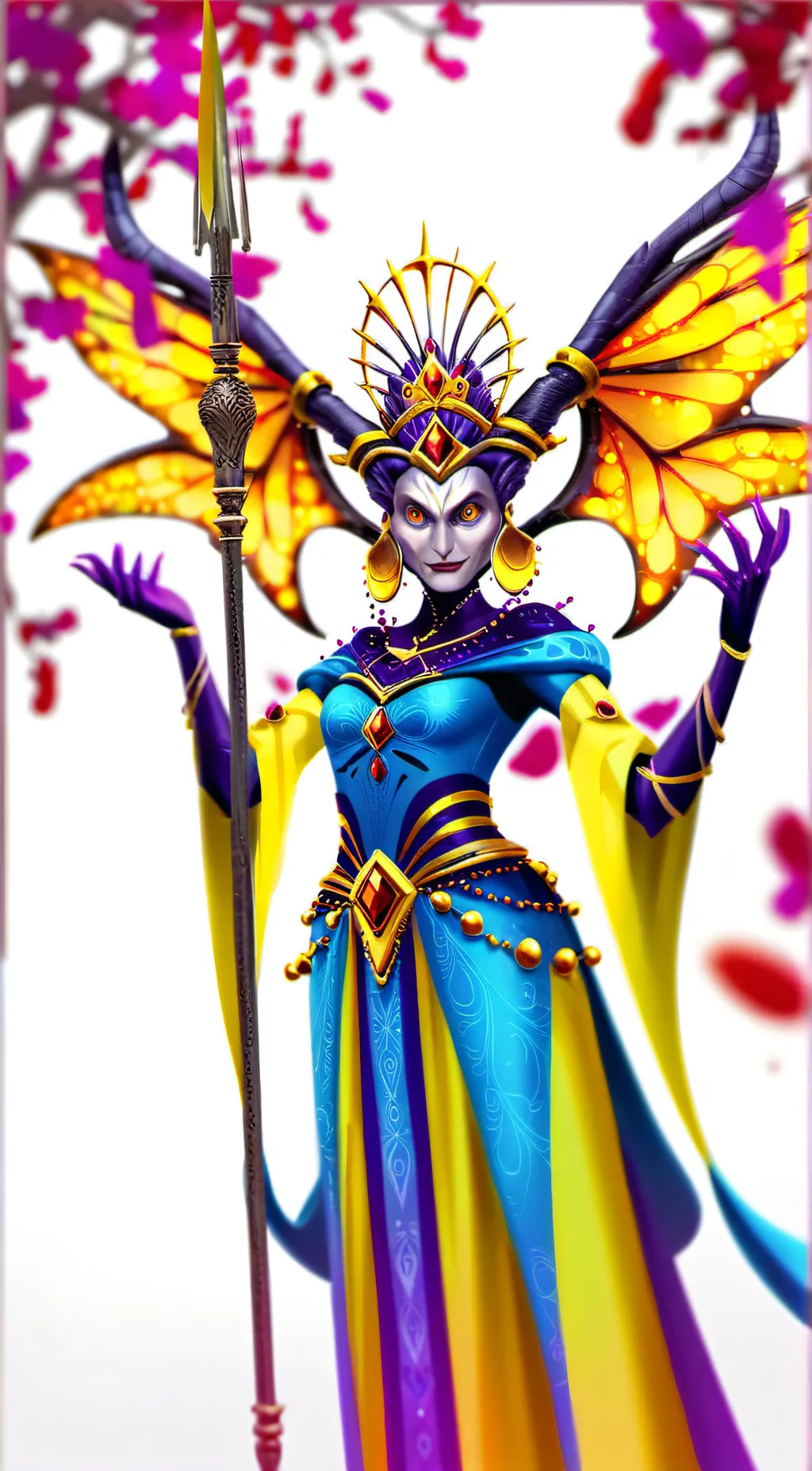 ai character: Queen Sectonia background