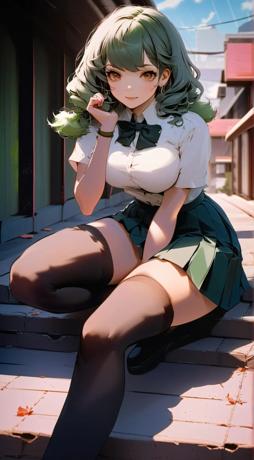 ai character: Tatsumaki background