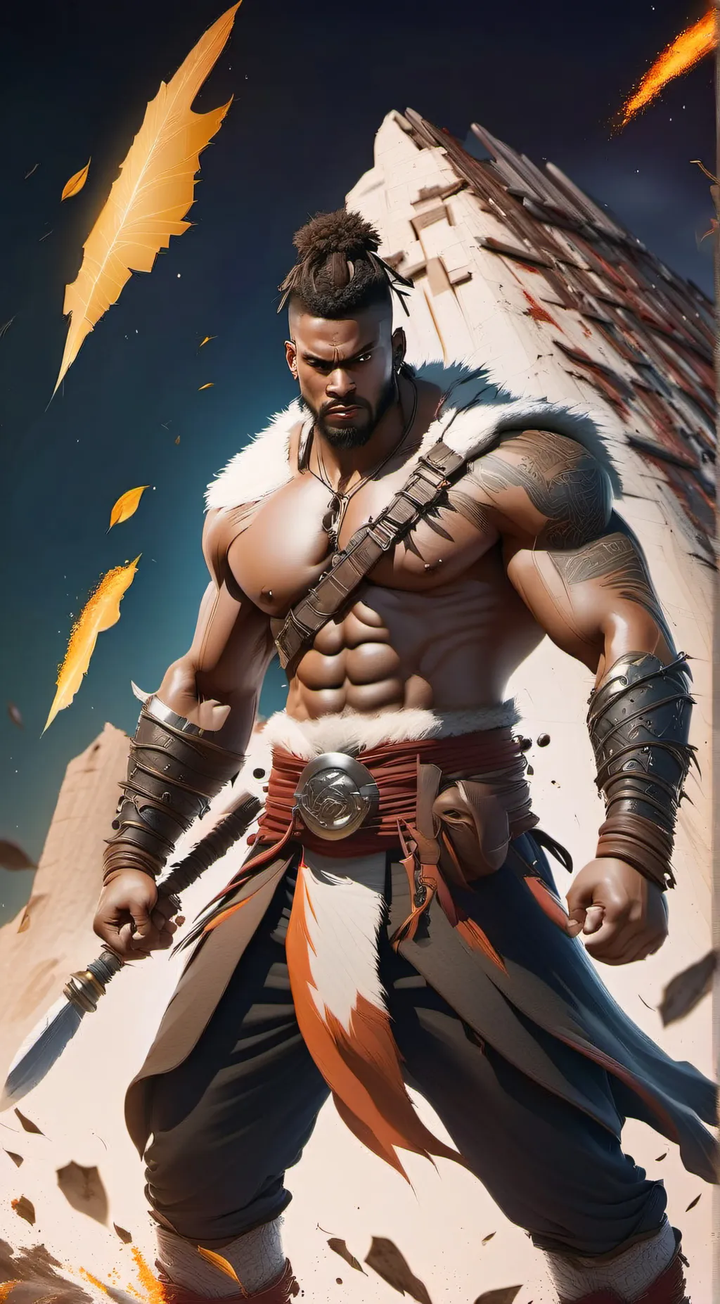 ai character: Wrath background