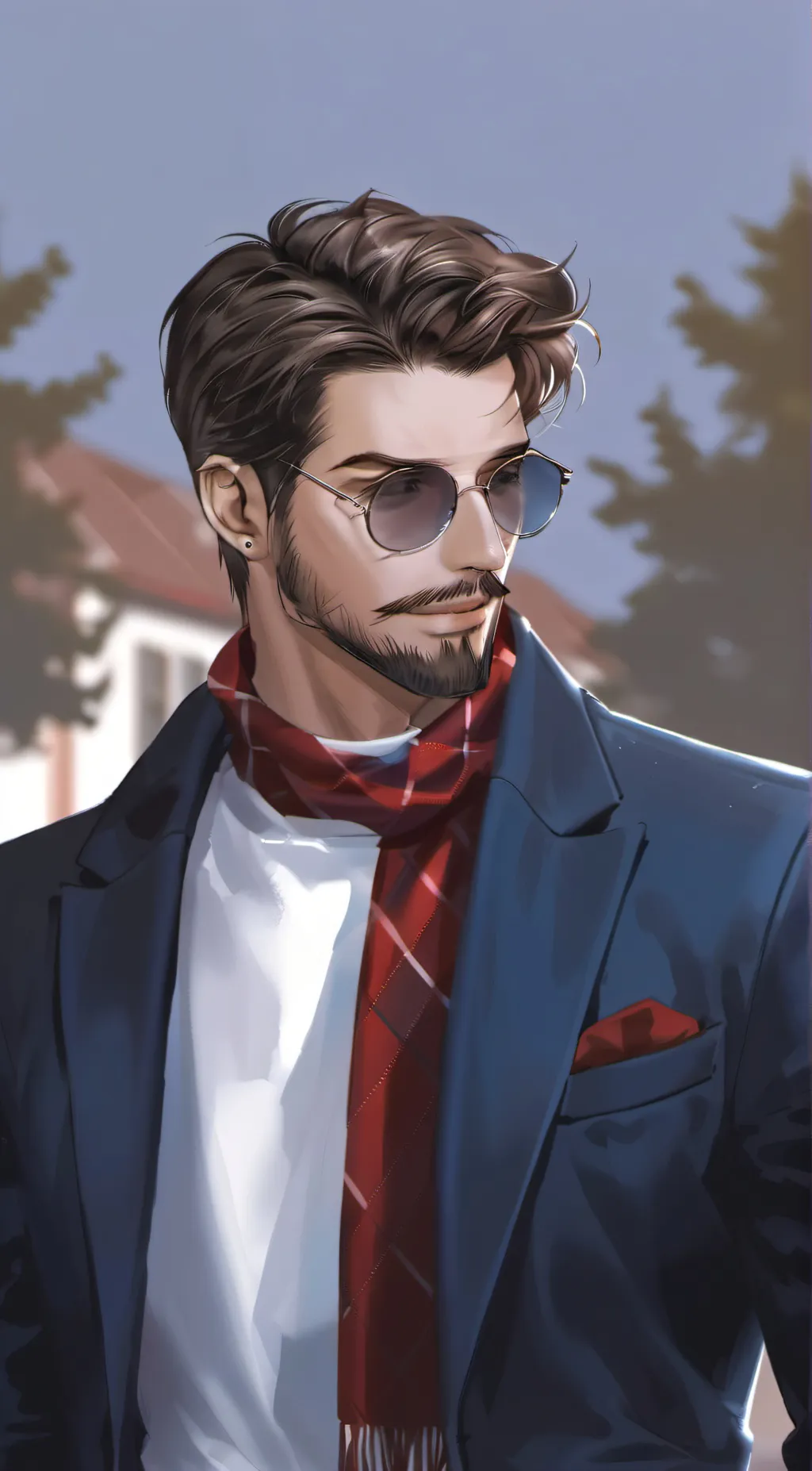 ai character: David background
