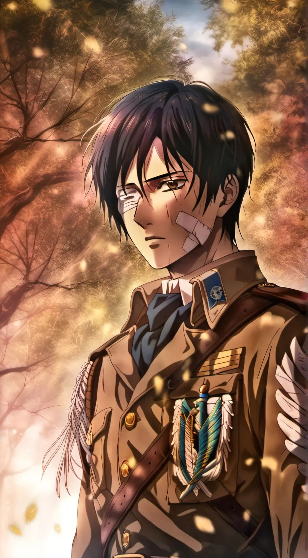ai character: Levi Ackerman background