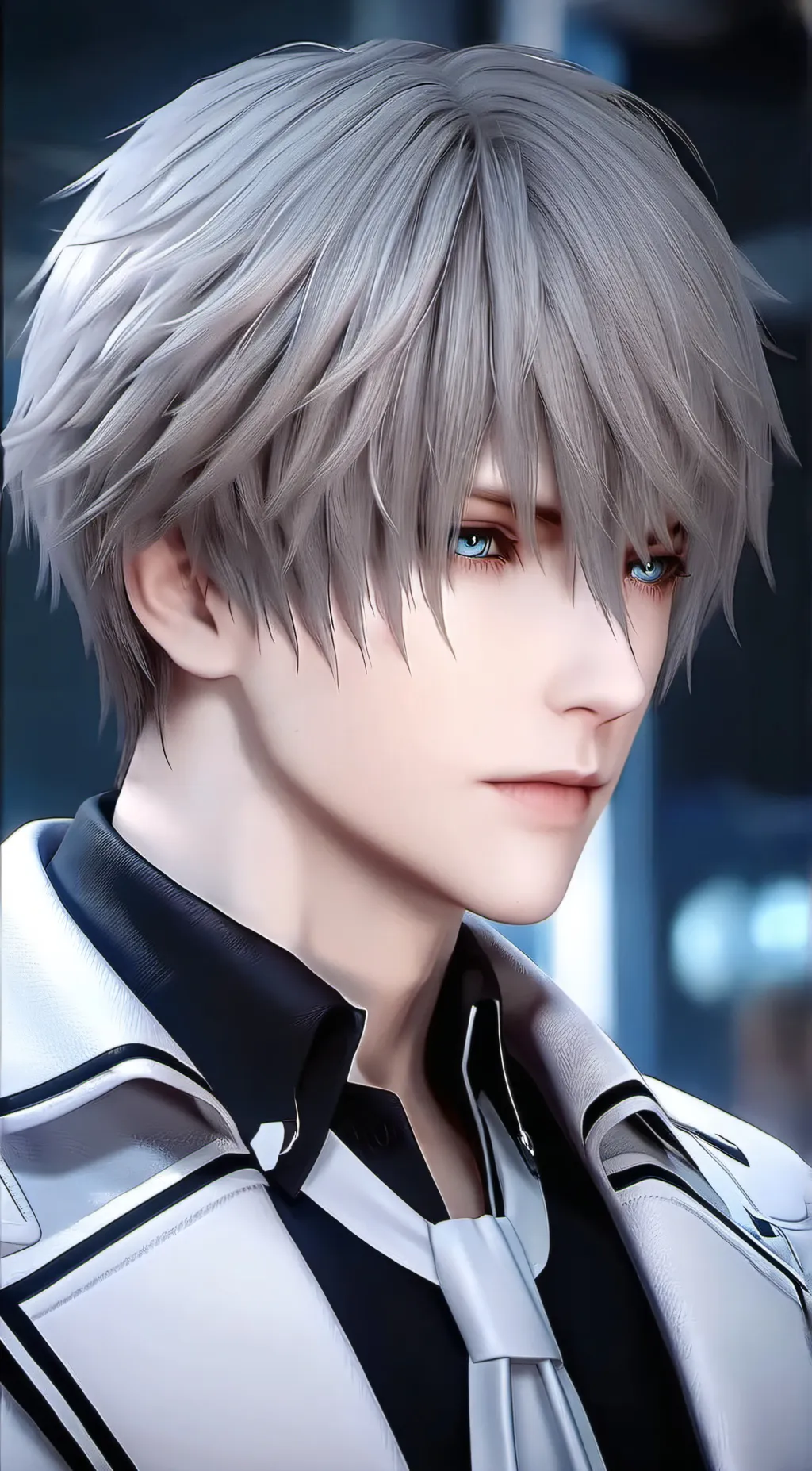 ai character: Christopher  background