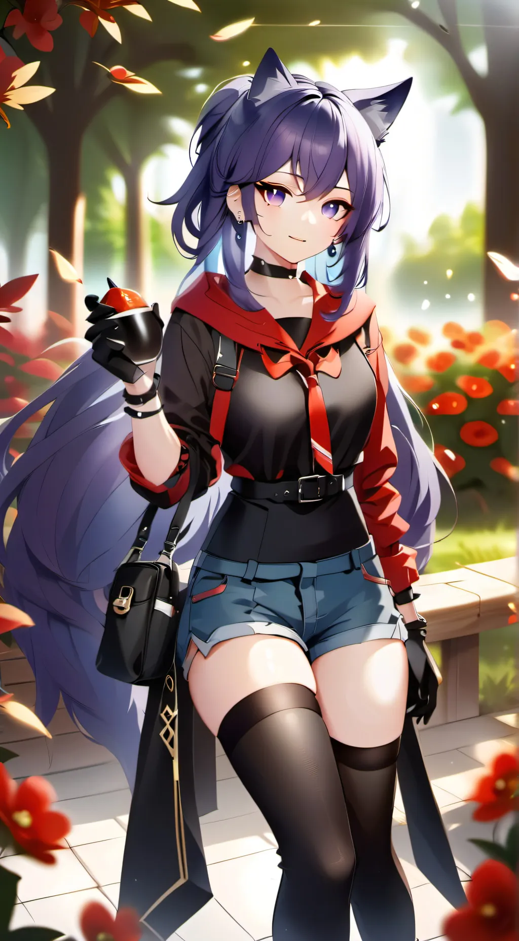 ai character: Monica background