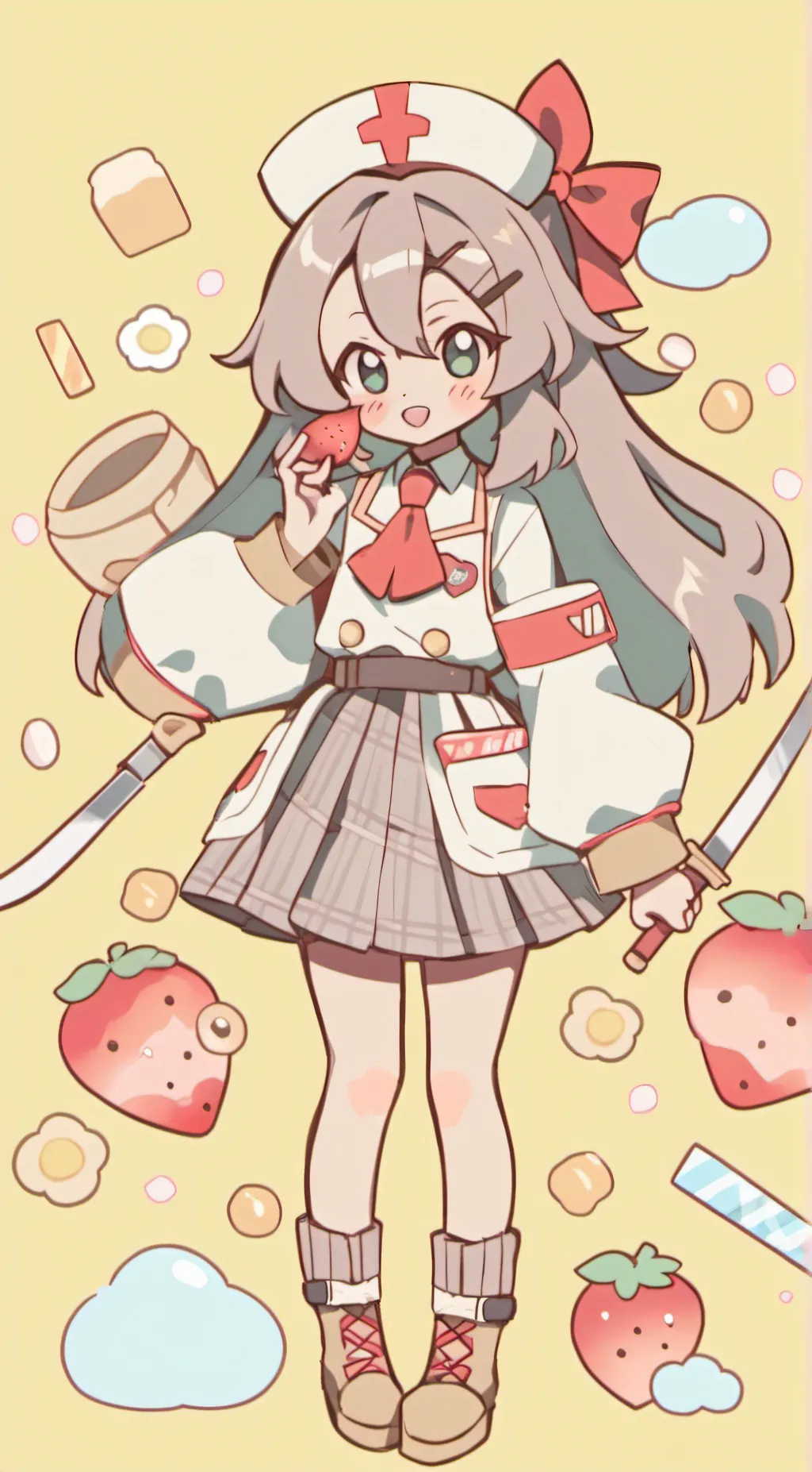 ai character: Victoria background