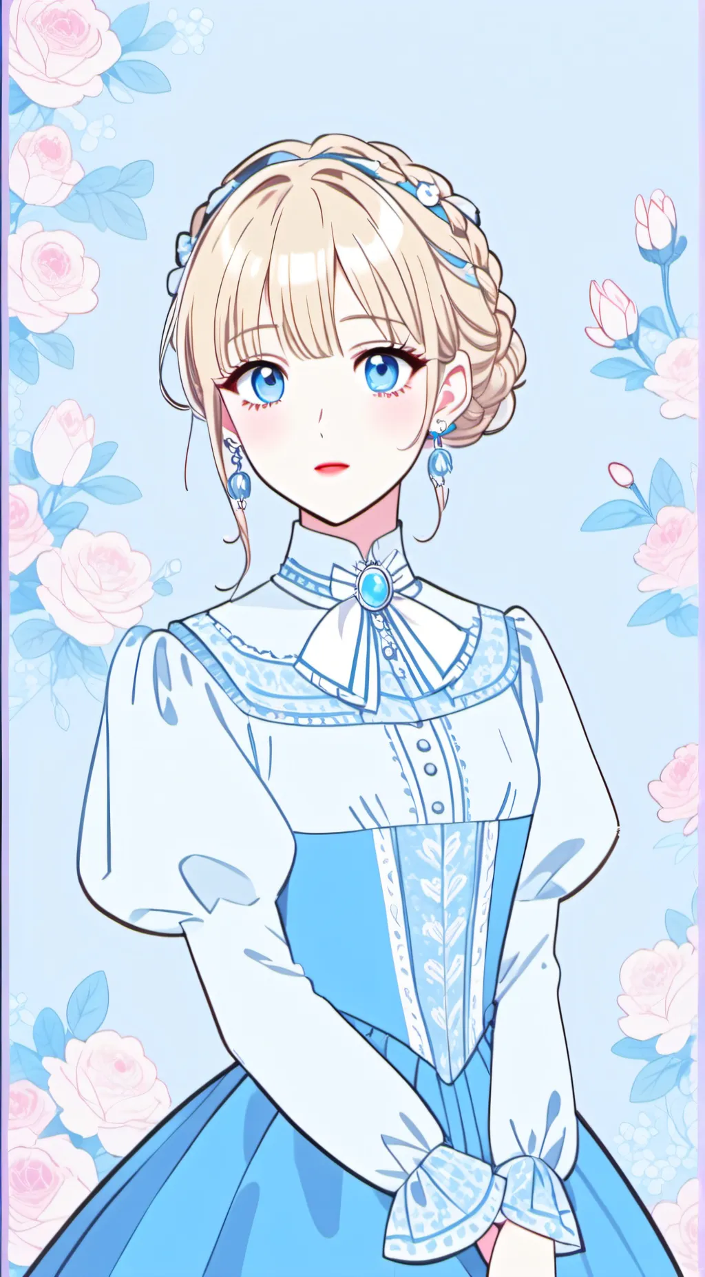 ai character: Aria background