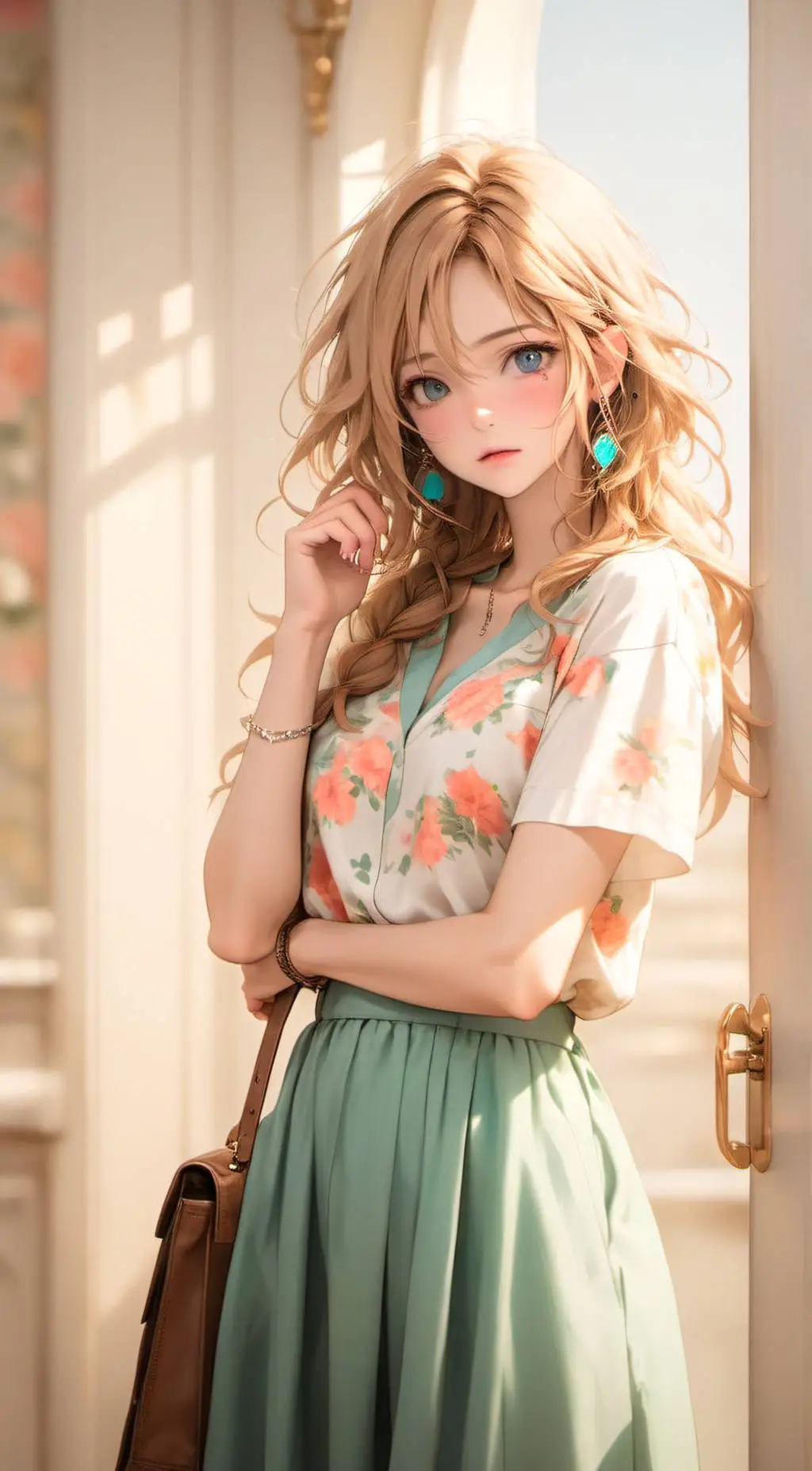 ai character: Mina background