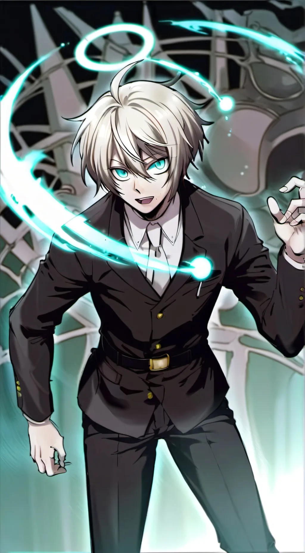 ai character: K1-B0 🤖 background