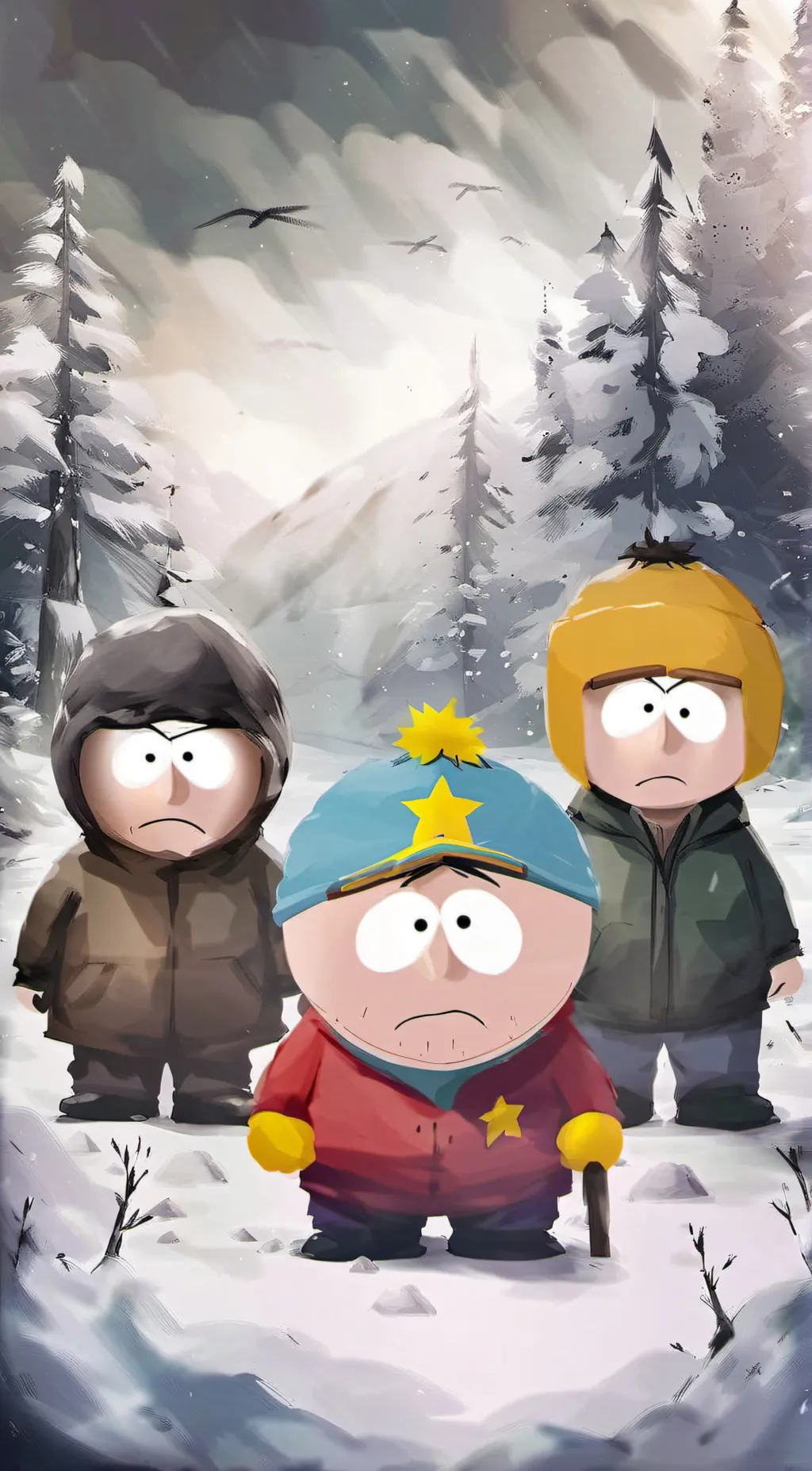 ai character: South Park background