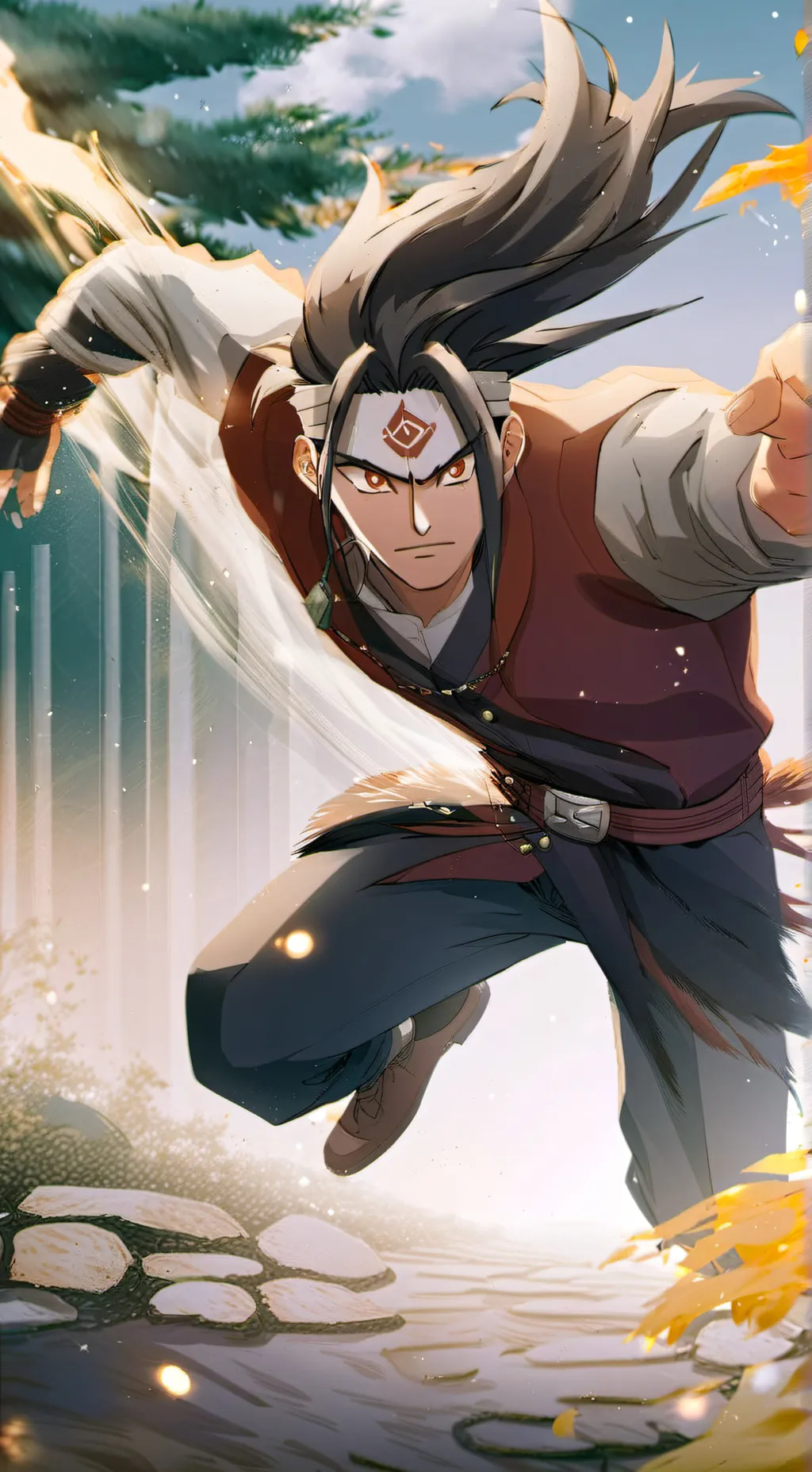 ai character: Hashirama Senju  background