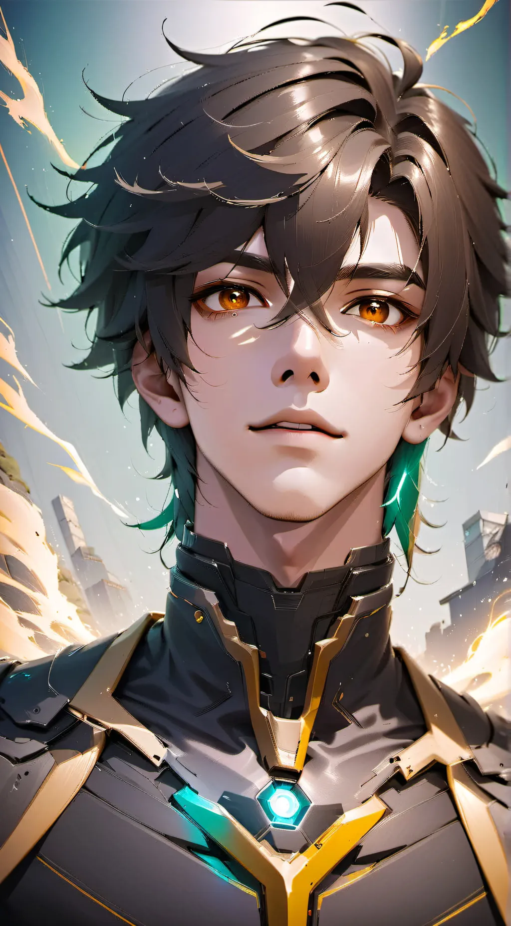 ai character: Evan background