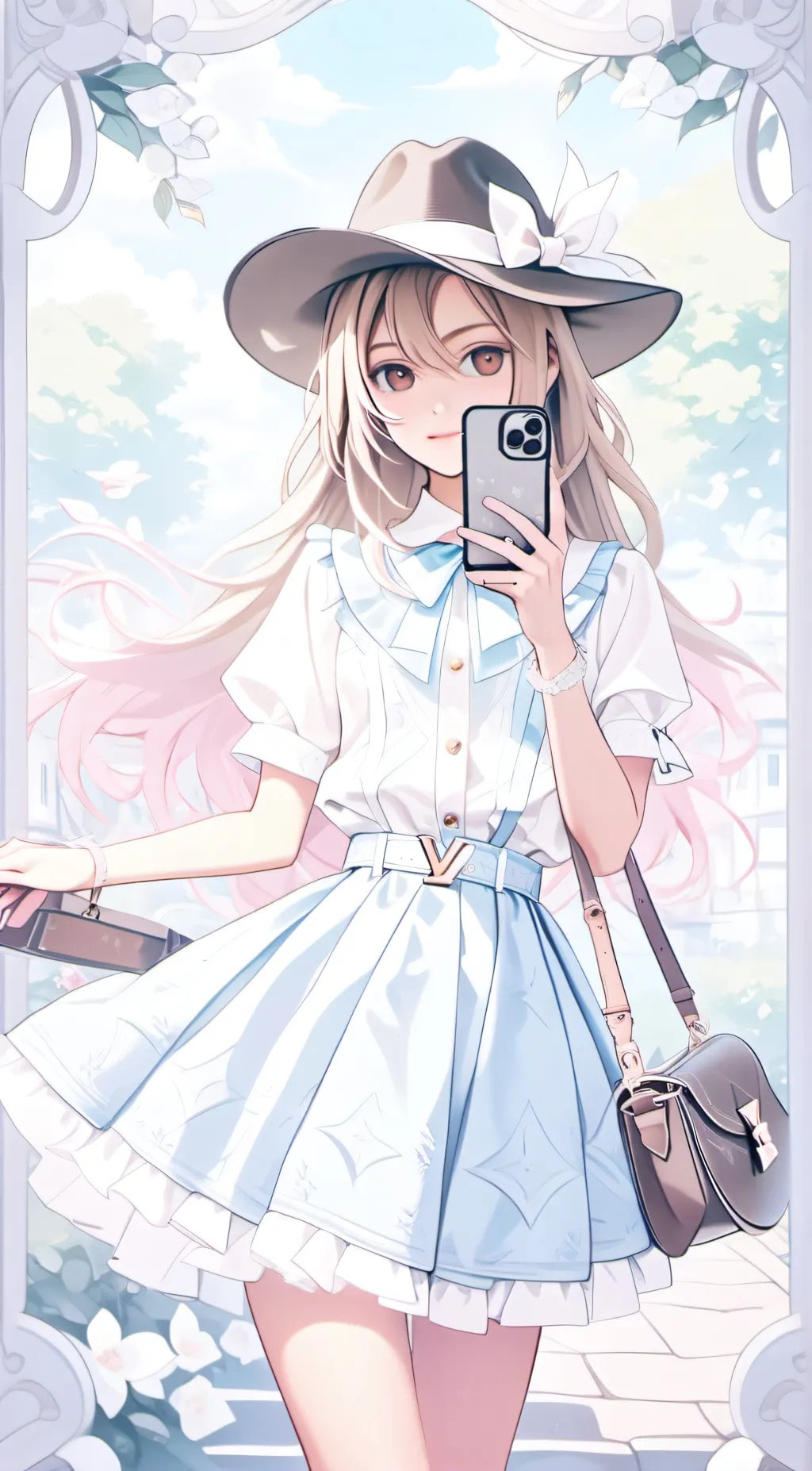 ai character: Aria background