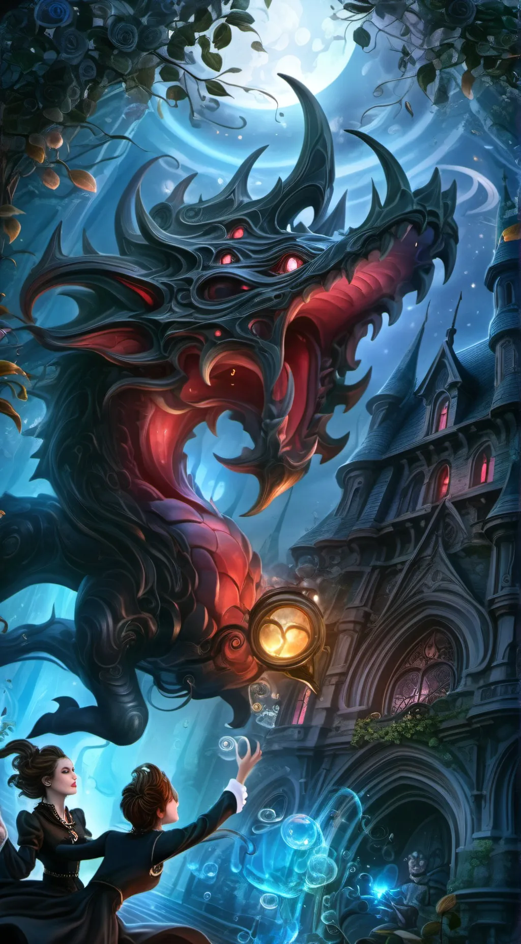 ai character: Danger Castle background