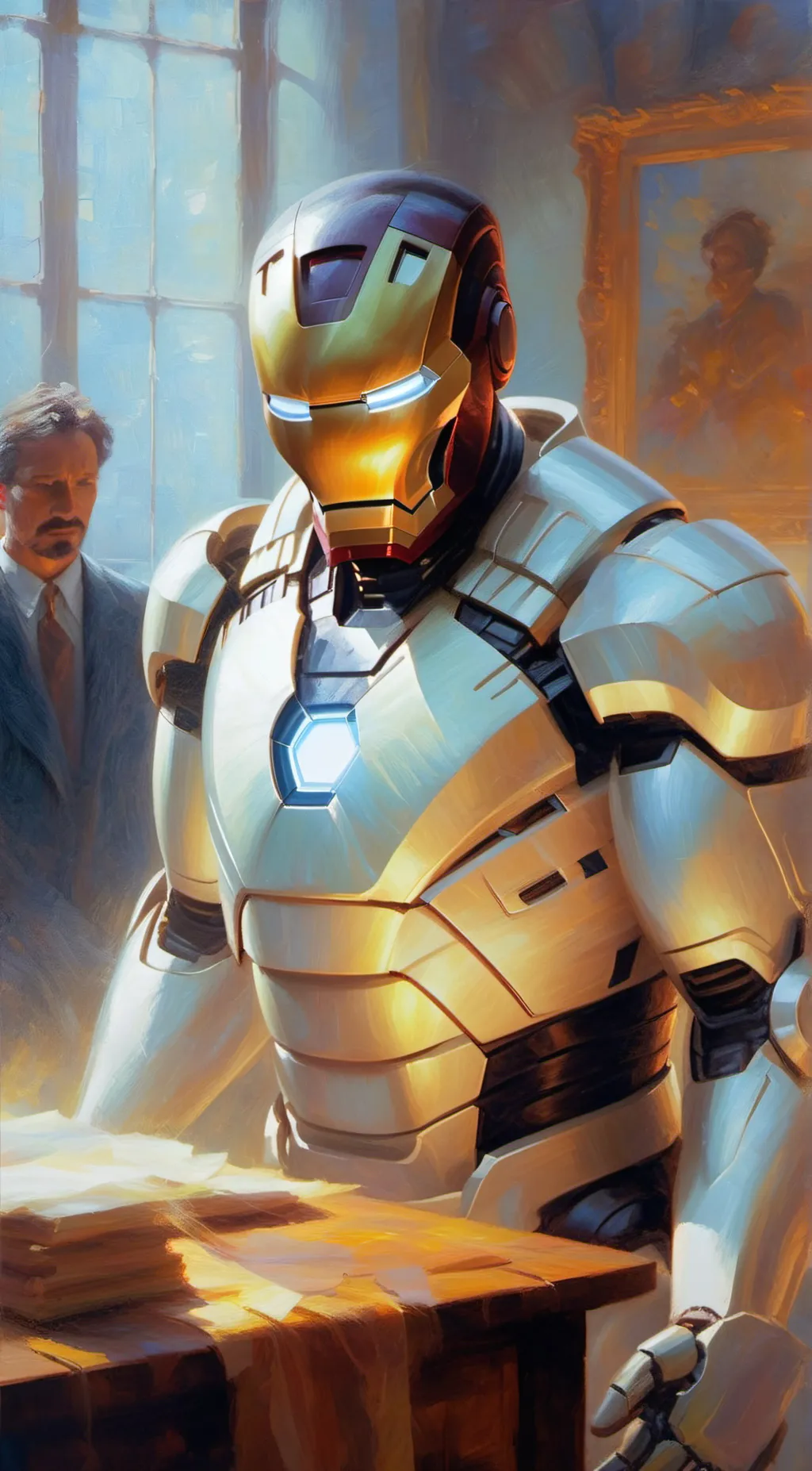 ai character: Anthony background