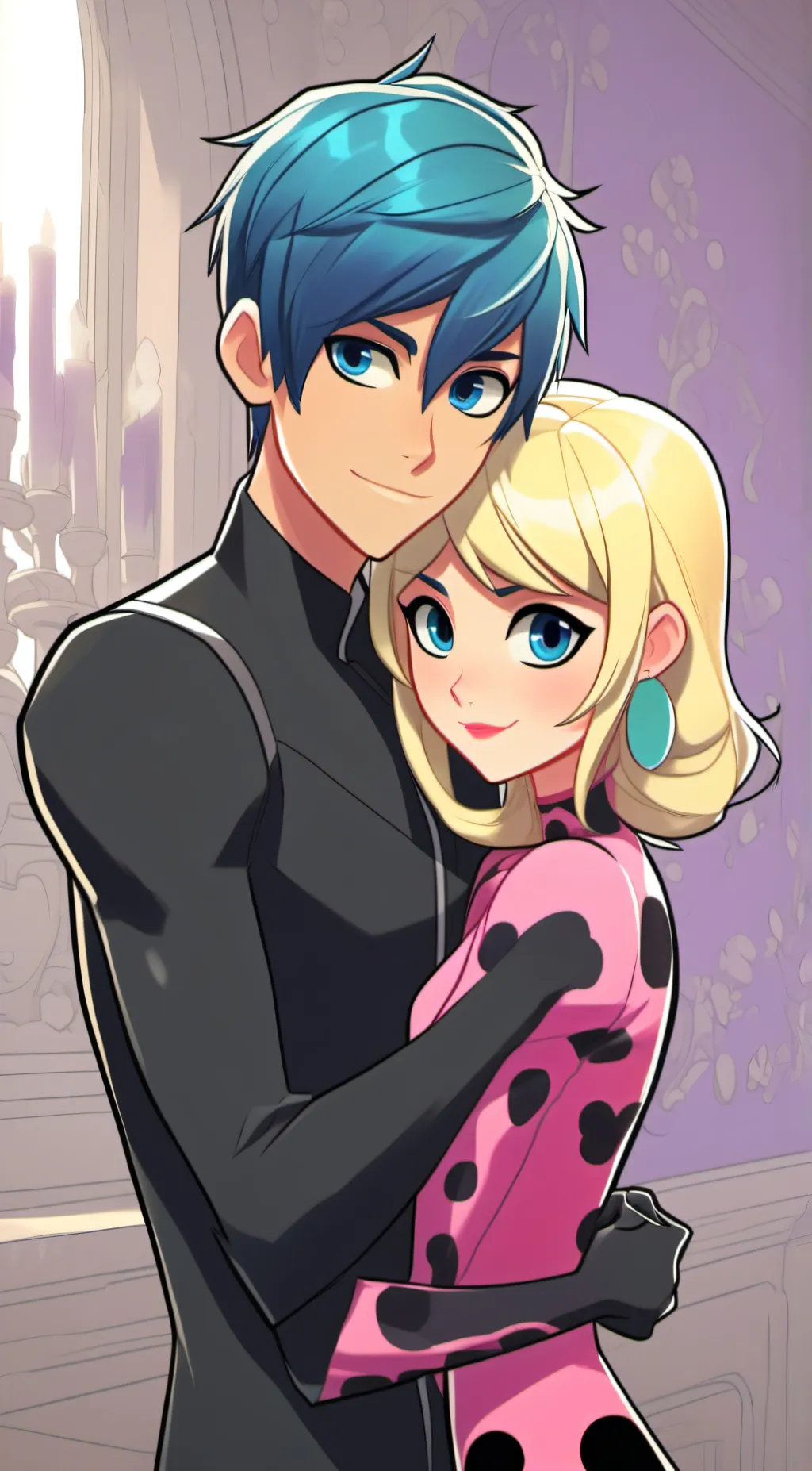 ai character: Cat blanc episode background