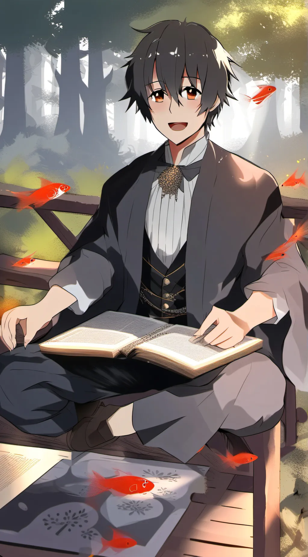 ai character: Sempi background