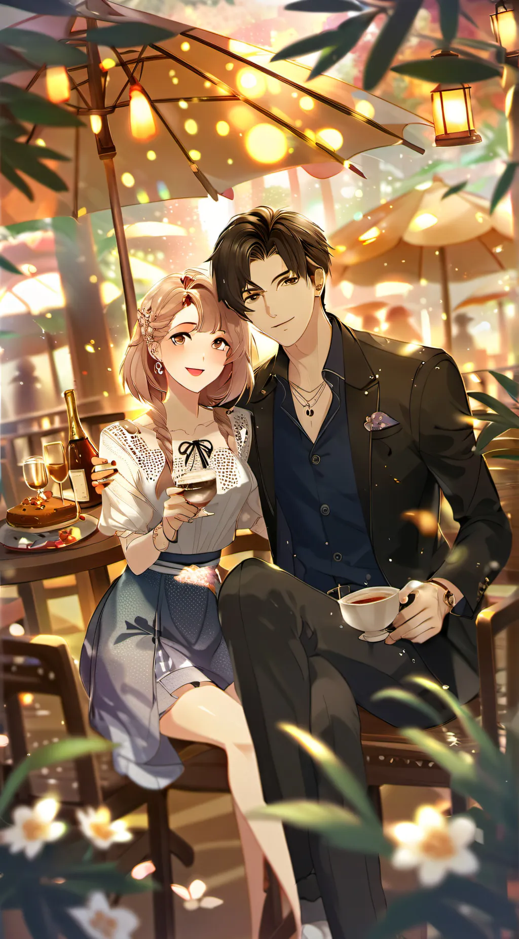 ai character: lyla and dave background
