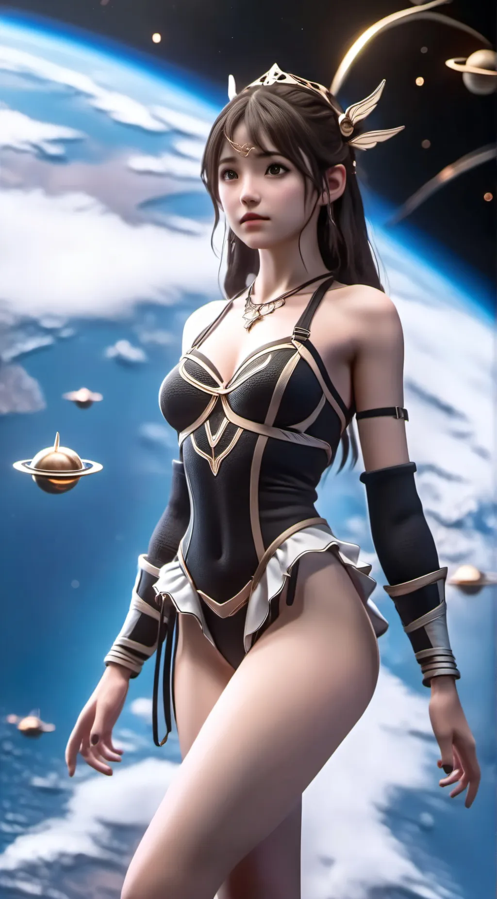ai character: the star dive background