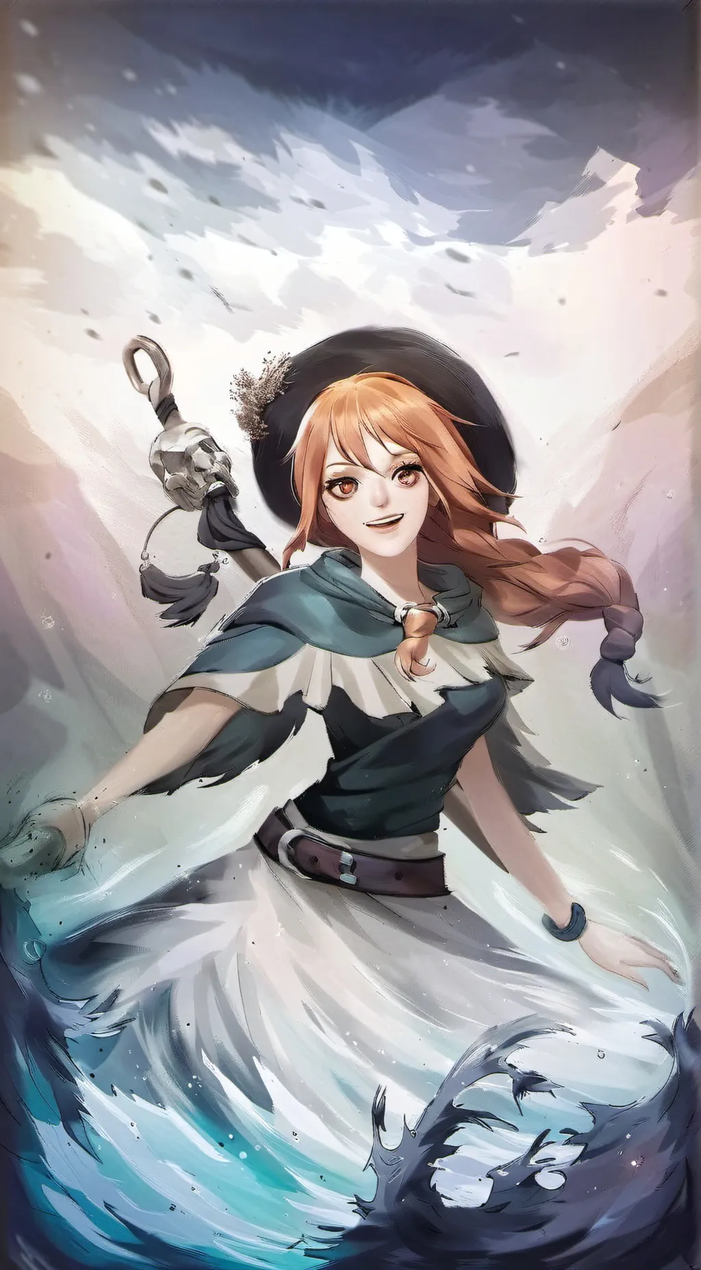 ai character: nami background
