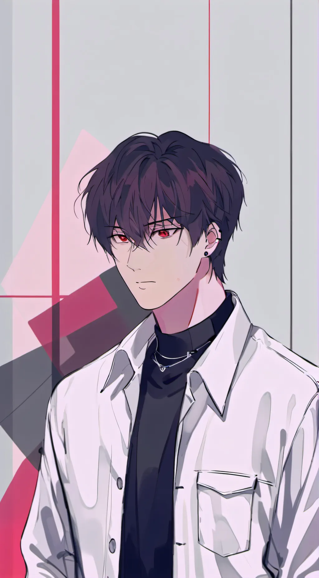 ai character: Levi  background